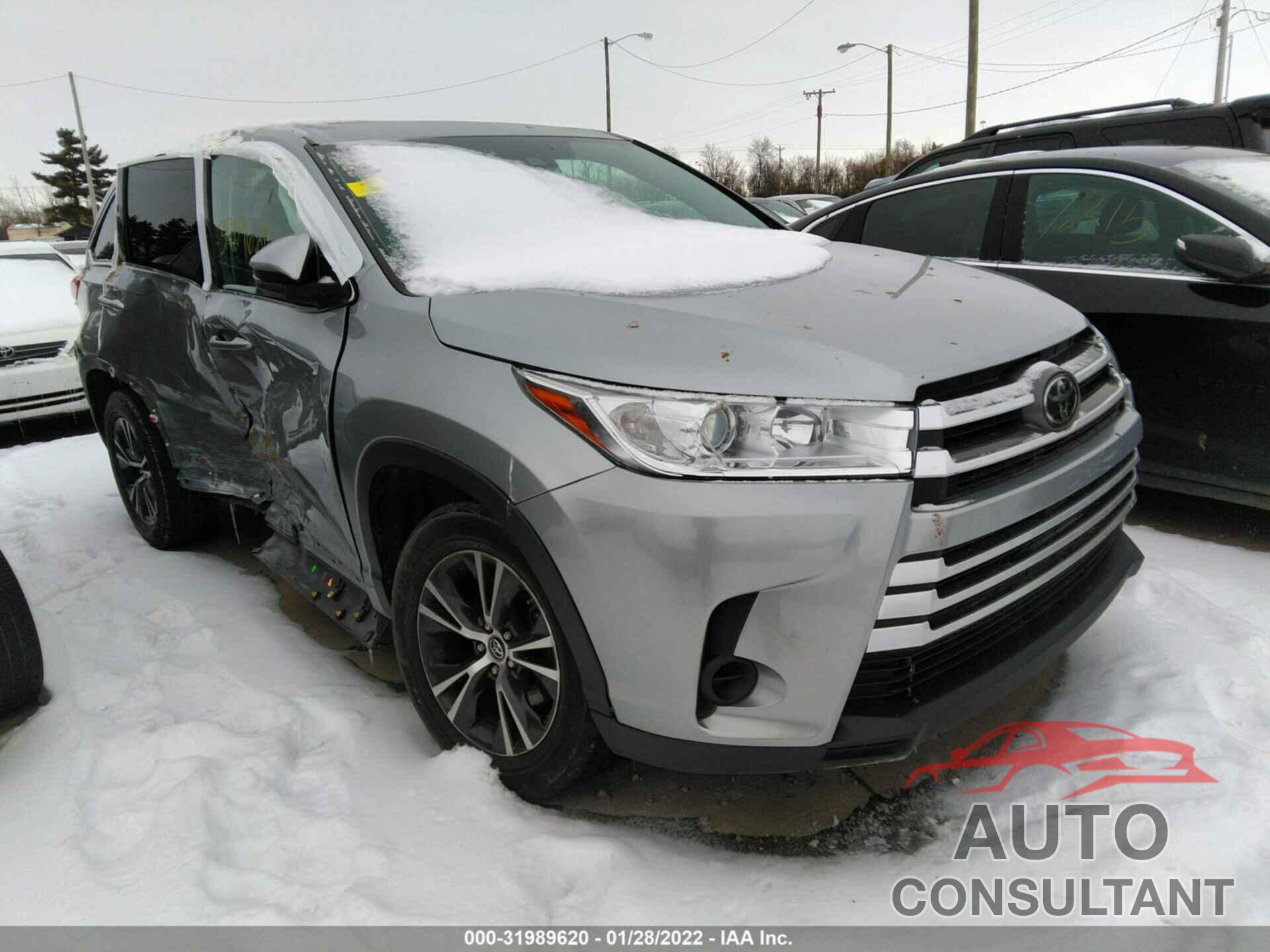 TOYOTA HIGHLANDER 2018 - 5TDZZRFH0JS238802