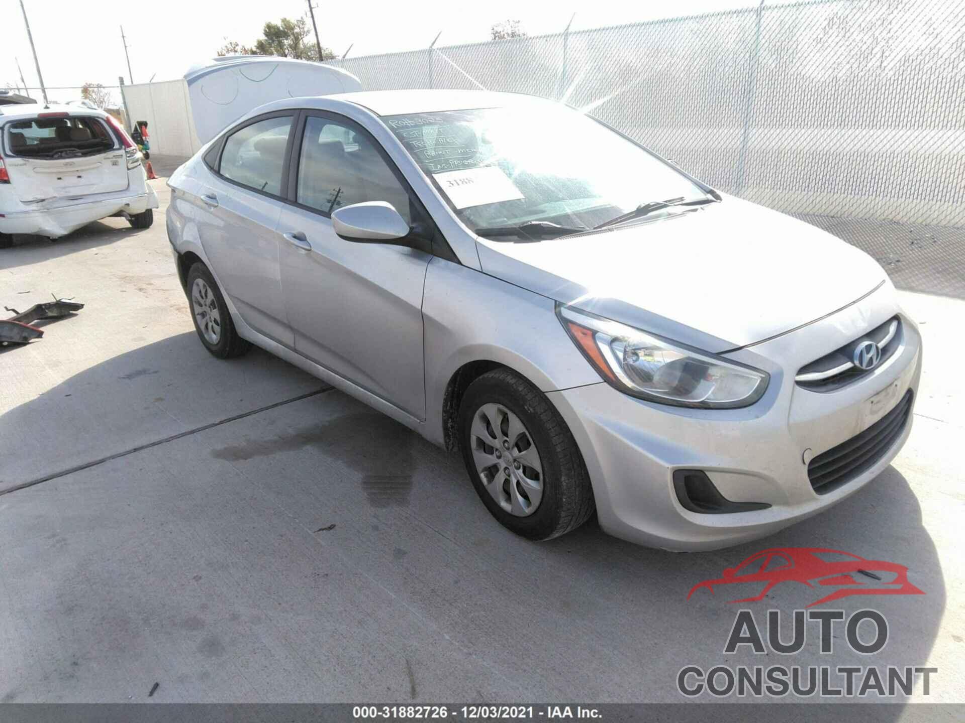 HYUNDAI ACCENT 2017 - KMHCT4AE5HU204329