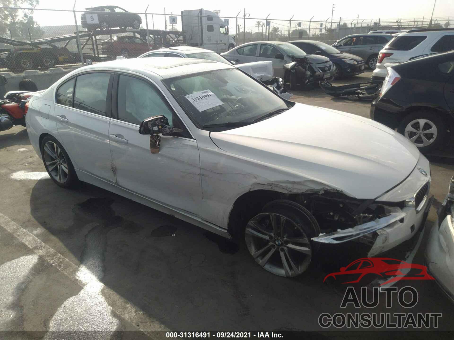 BMW 3 SERIES 2018 - WBA8B9C5XJK677309