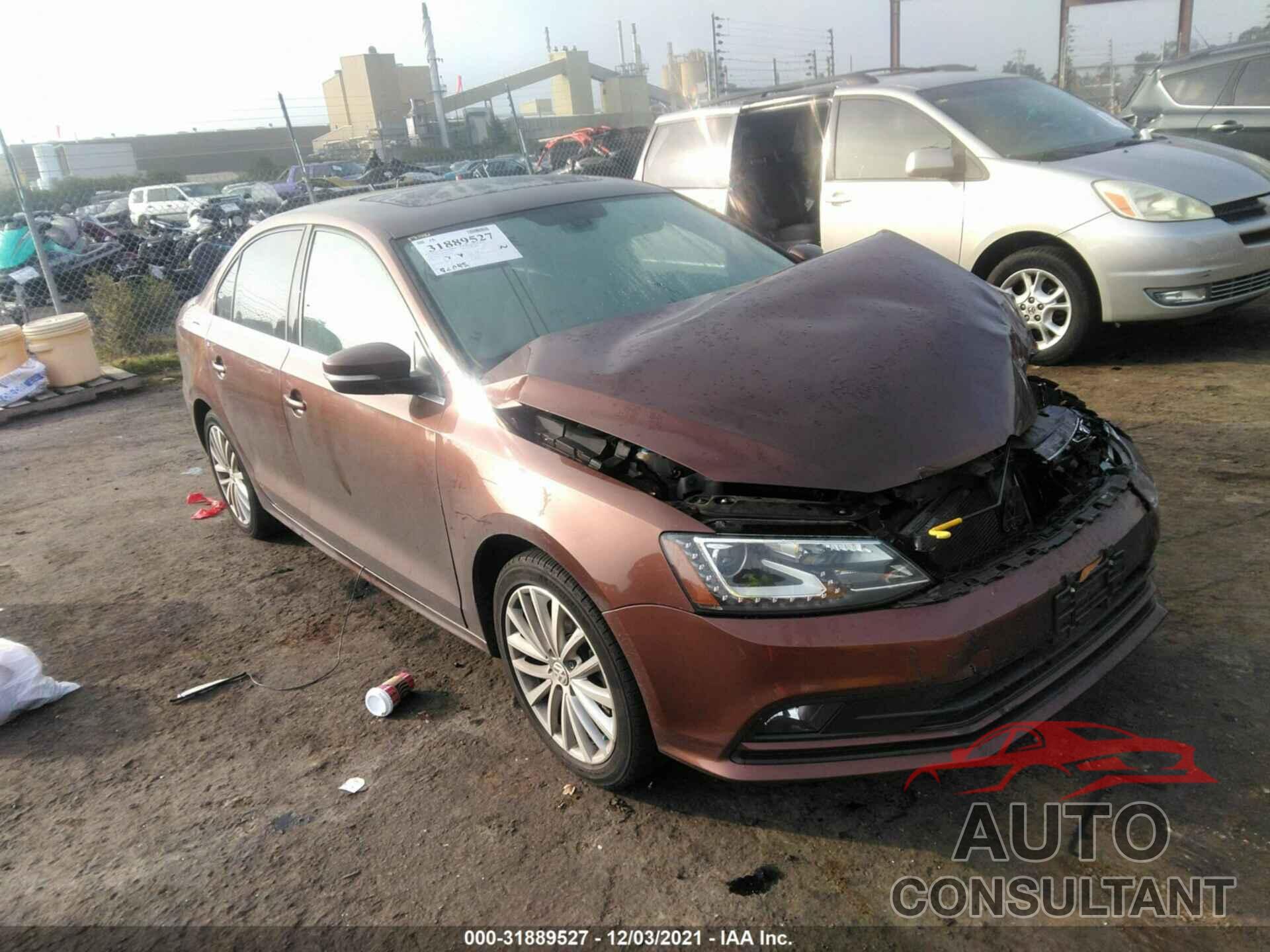 VOLKSWAGEN JETTA SEDAN 2016 - 3VWL17AJ5GM365885