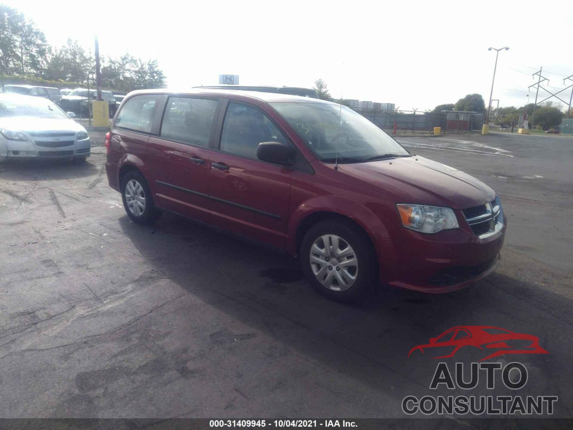 DODGE GRAND CARAVAN 2016 - 2C4RDGBG4GR256270