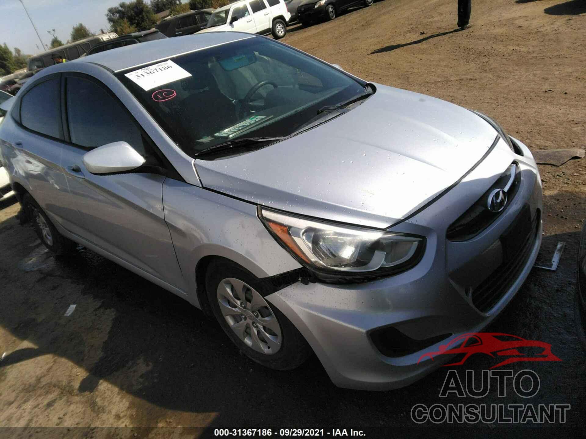HYUNDAI ACCENT 2016 - KMHCT4AEXGU949270