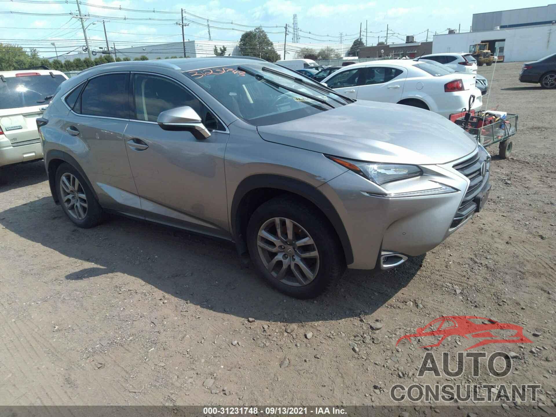 LEXUS NX 200T 2016 - JTJBARBZ1G2054991