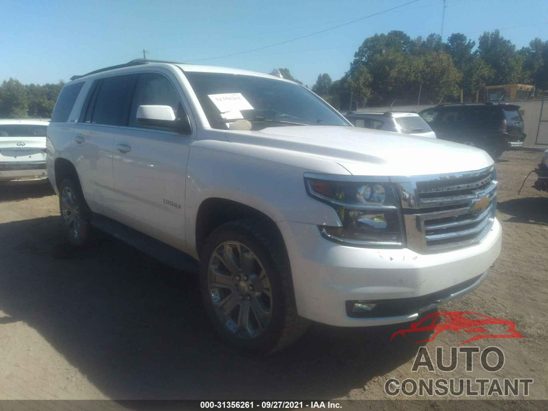 CHEVROLET TAHOE 2017 - 1GNSKBKCXHR220251