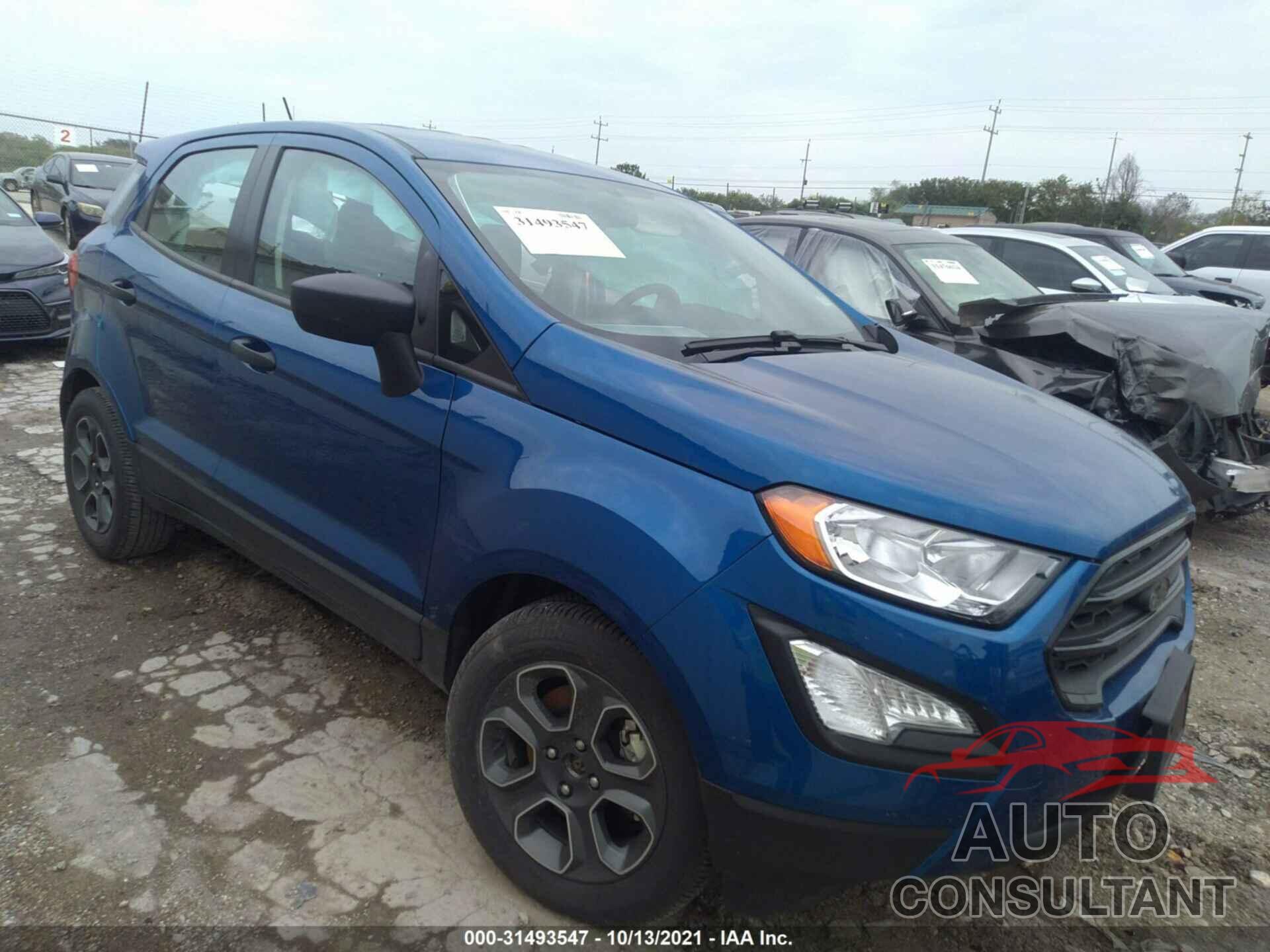 FORD ECOSPORT 2020 - MAJ3S2FE7LC394983