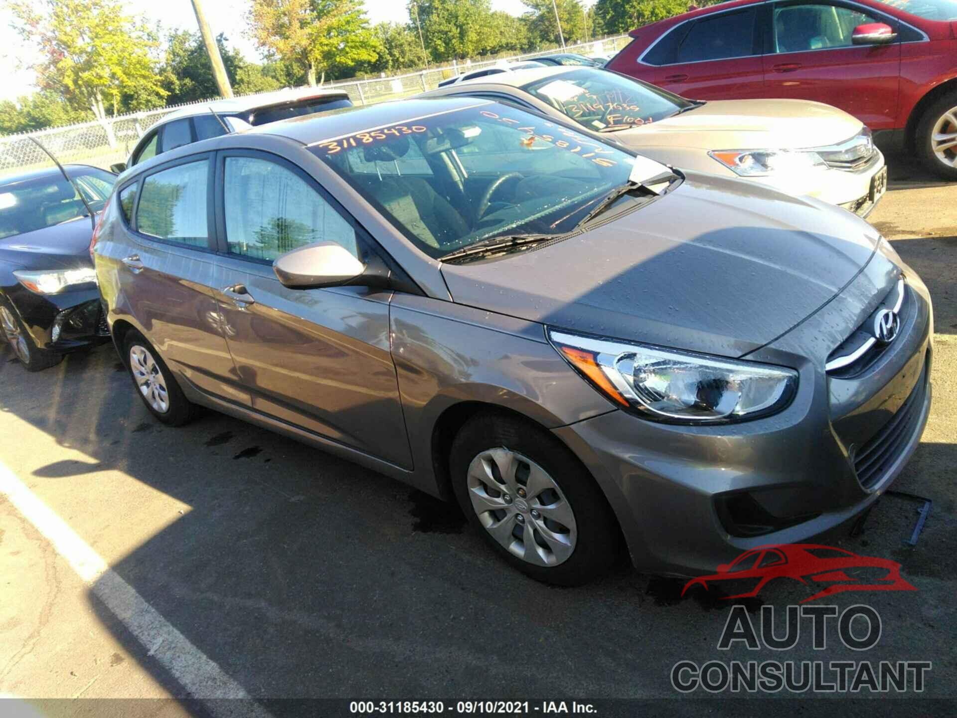 HYUNDAI ACCENT 2017 - KMHCT5AEXHU364177