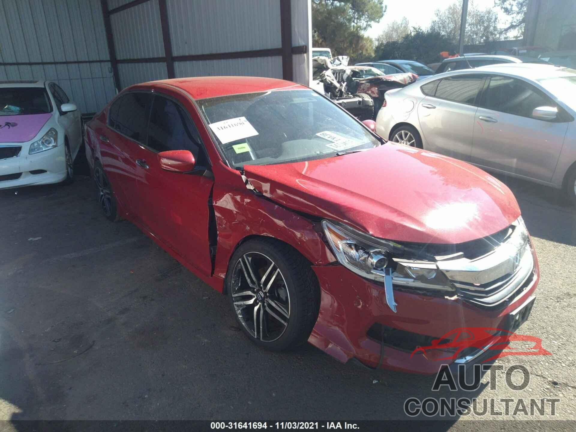 HONDA ACCORD SEDAN 2016 - 1HGCR2F58GA106719