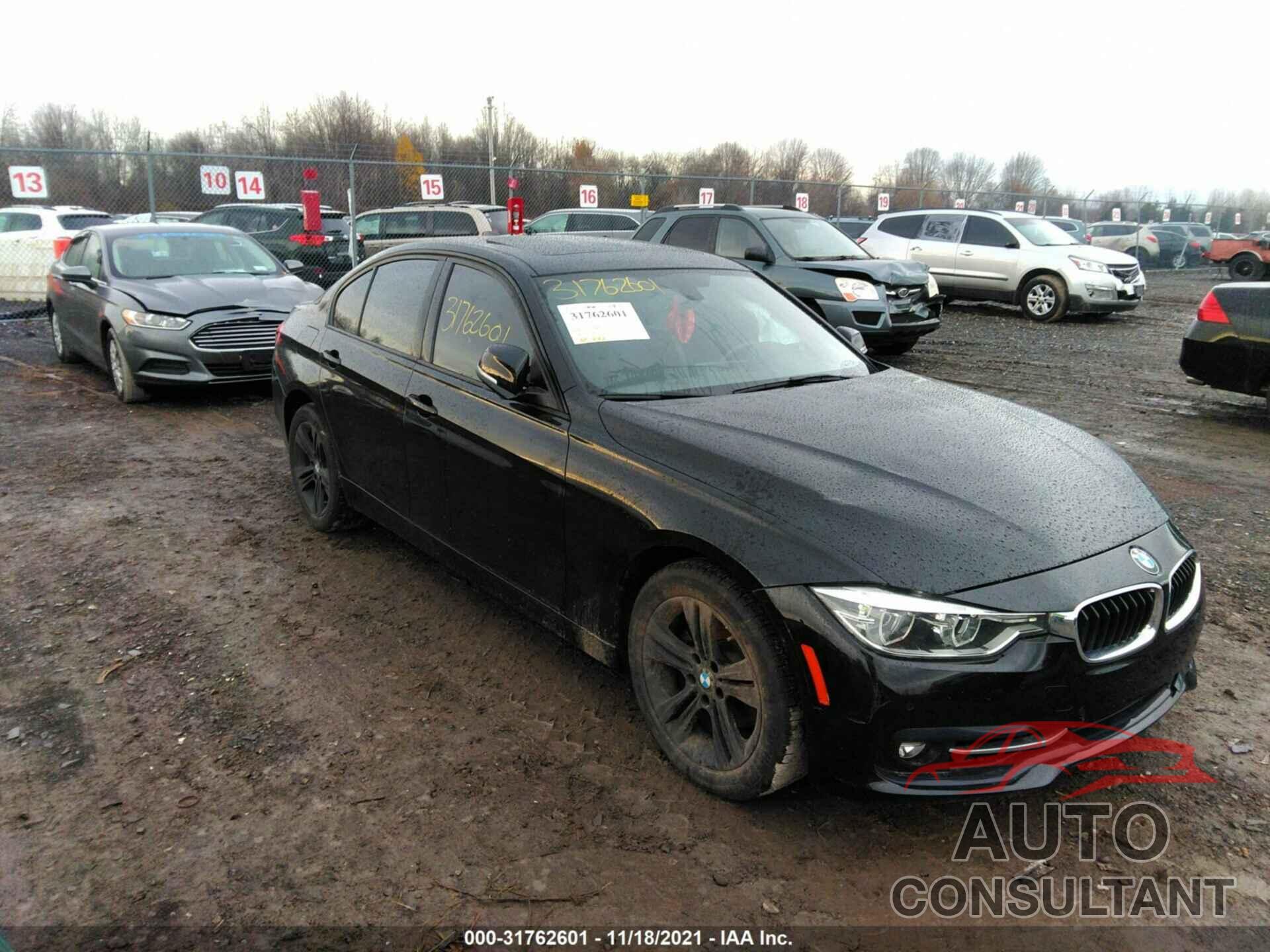 BMW 3 SERIES 2016 - WBA8E3C59GK504295