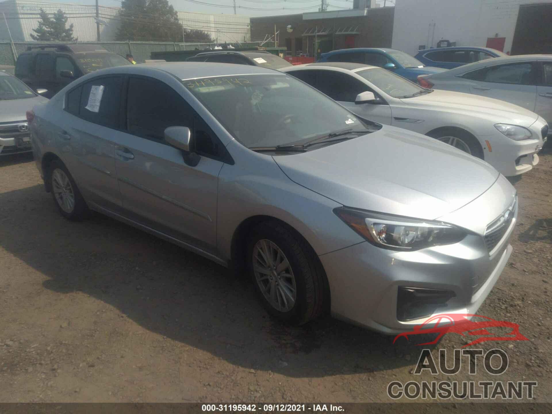SUBARU IMPREZA 2018 - 4S3GKAB65J3606118