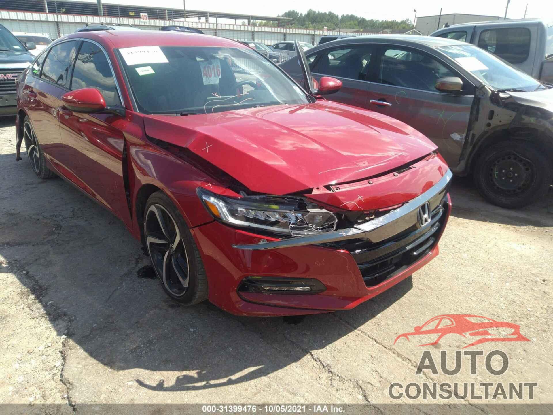 HONDA ACCORD SEDAN 2019 - 1HGCV1F31KA149912