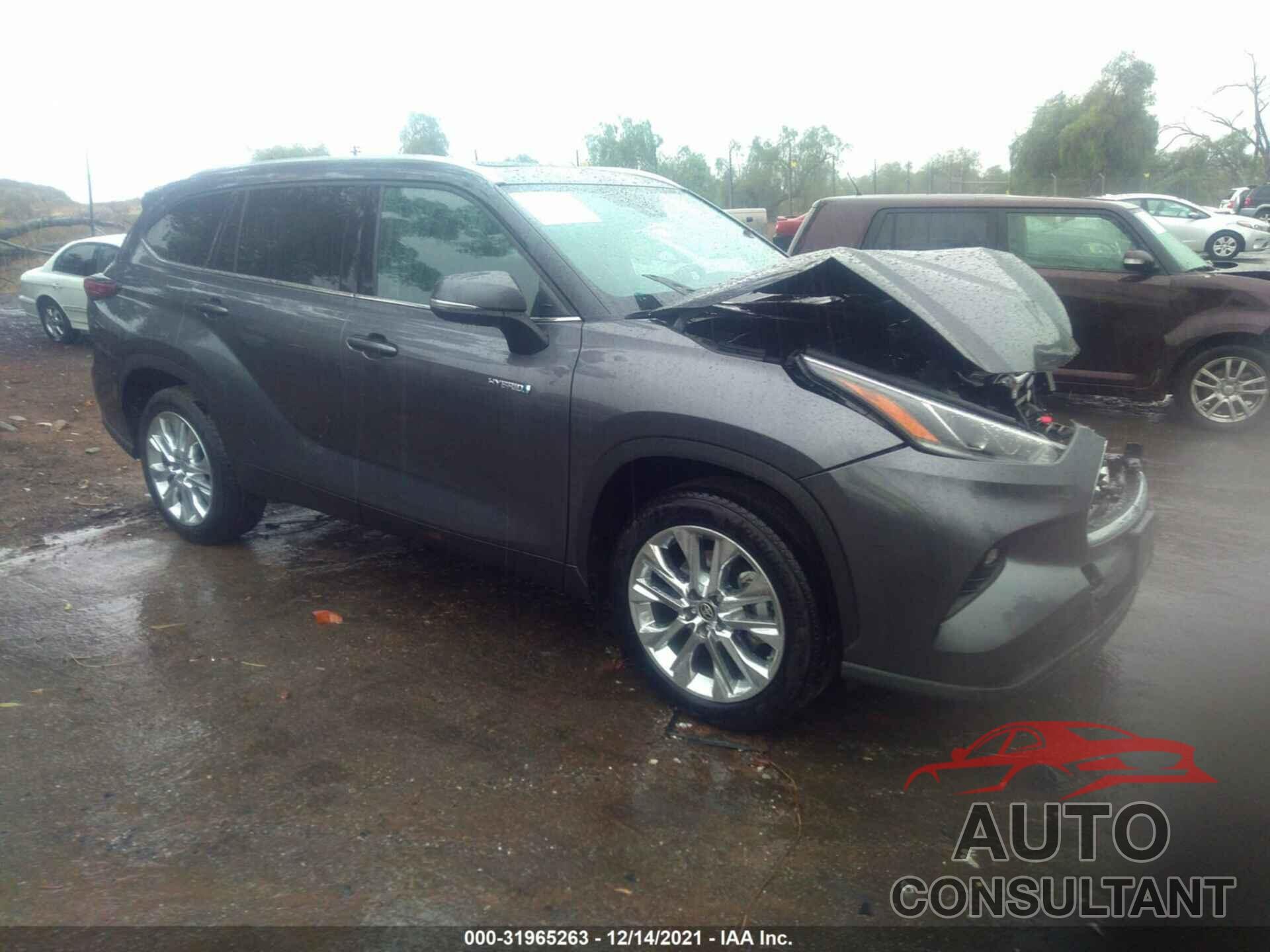 TOYOTA HIGHLANDER 2020 - 5TDYARAH5LS003714