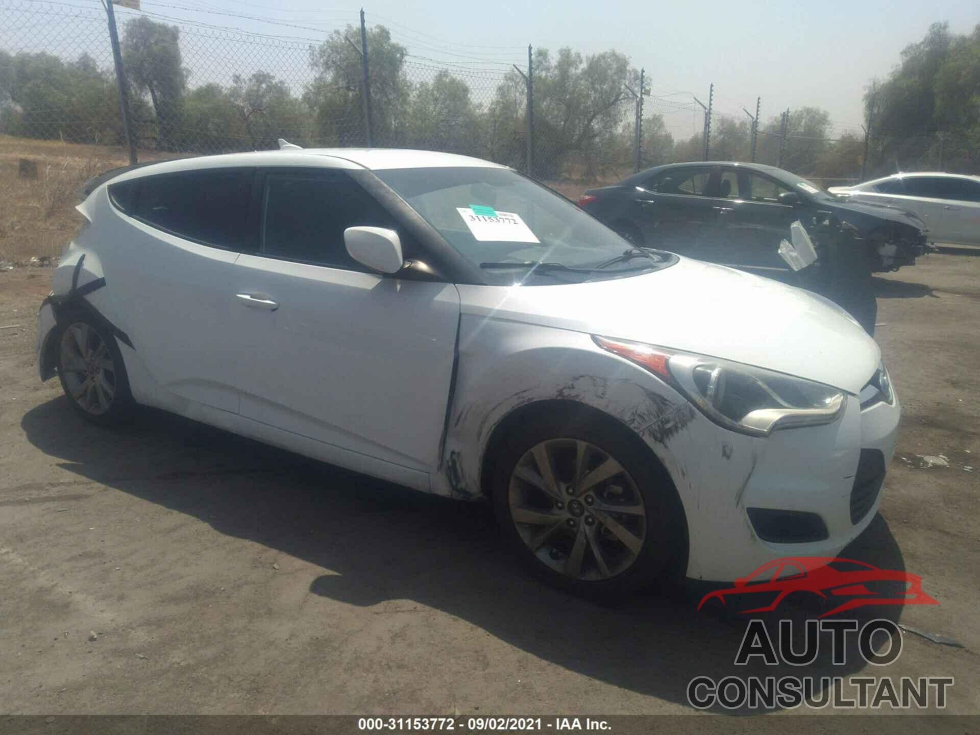 HYUNDAI VELOSTER 2016 - KMHTC6AD6GU283043