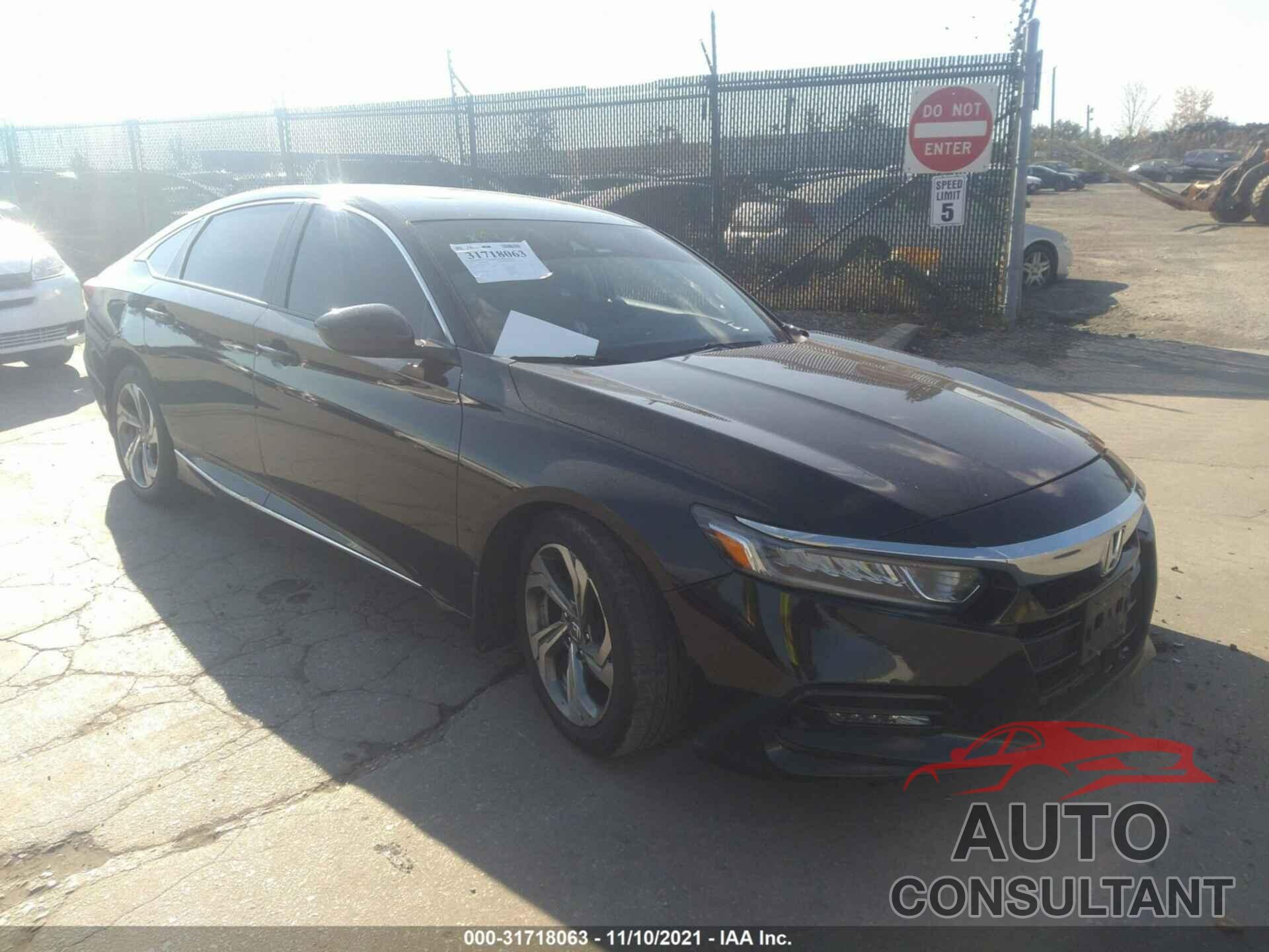 HONDA ACCORD SEDAN 2018 - 1HGCV1F44JA168381