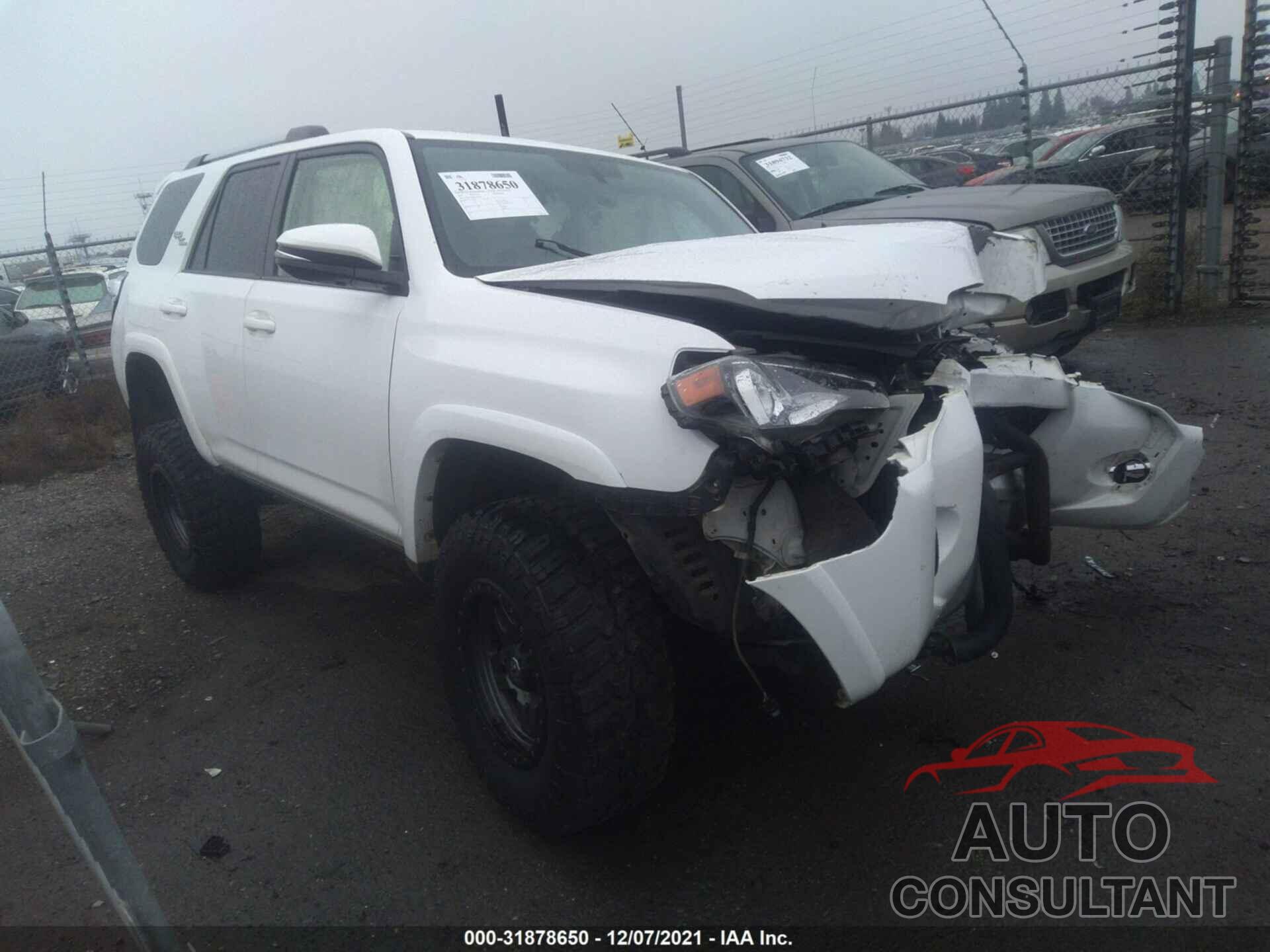 TOYOTA 4RUNNER 2017 - JTEBU5JR8H5459536