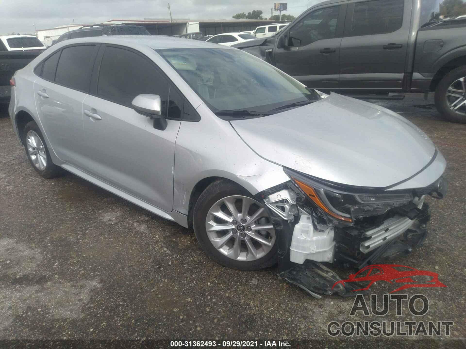 TOYOTA COROLLA 2021 - 5YFVPMAE5MP265494