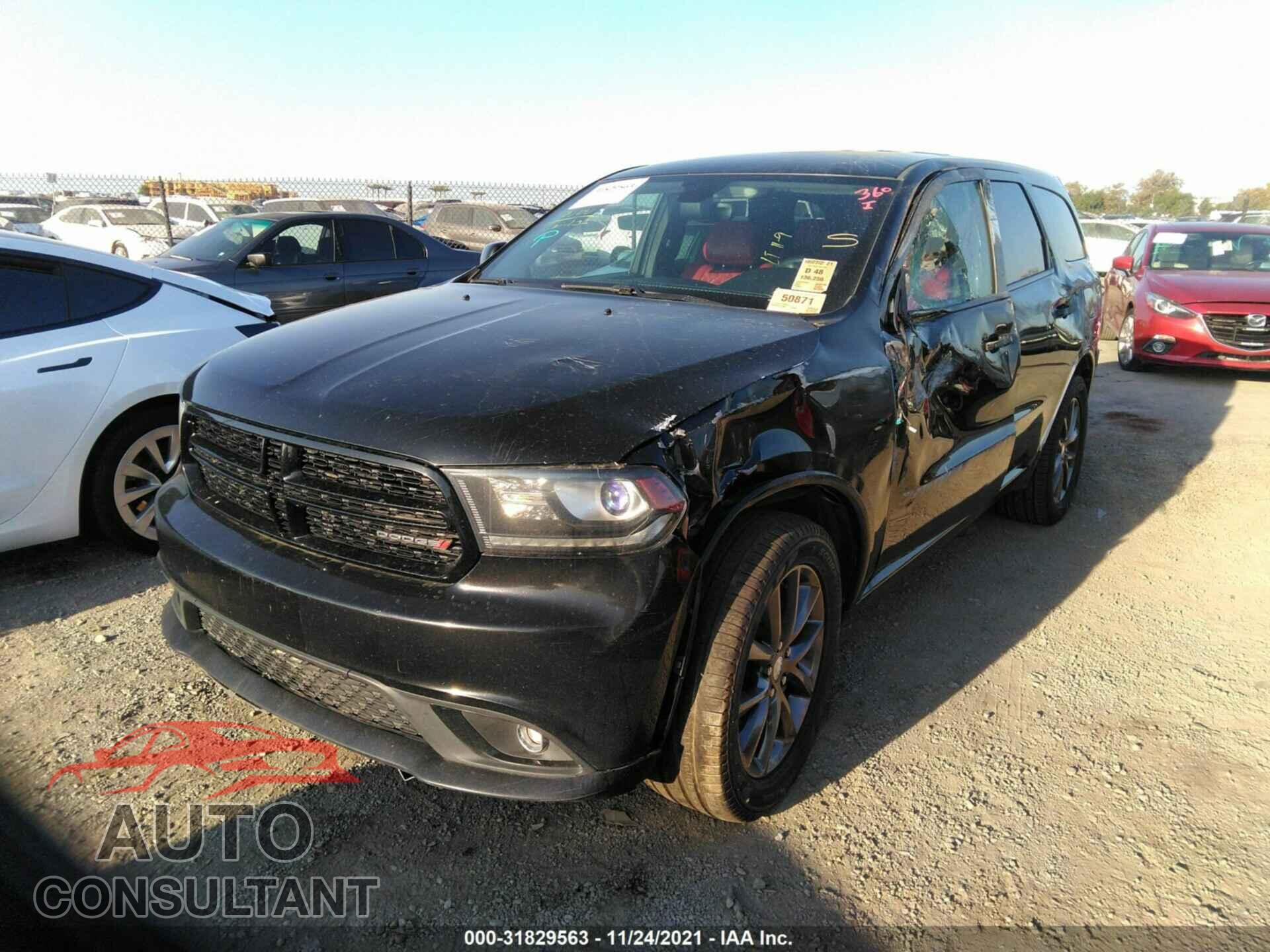 DODGE DURANGO 2017 - 1C4RDJDG0HC896951