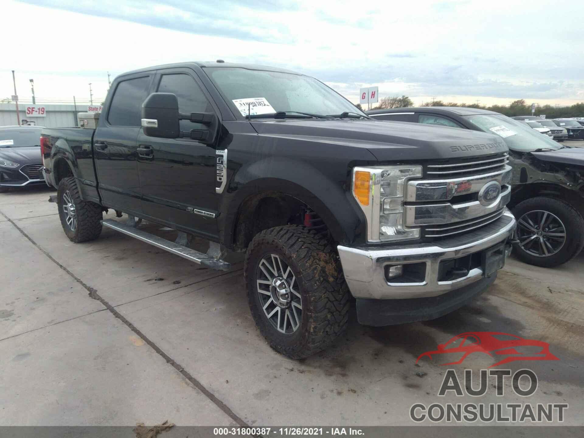 FORD SUPER DUTY F-250 SRW 2017 - 1FT7W2BT4HEC41316