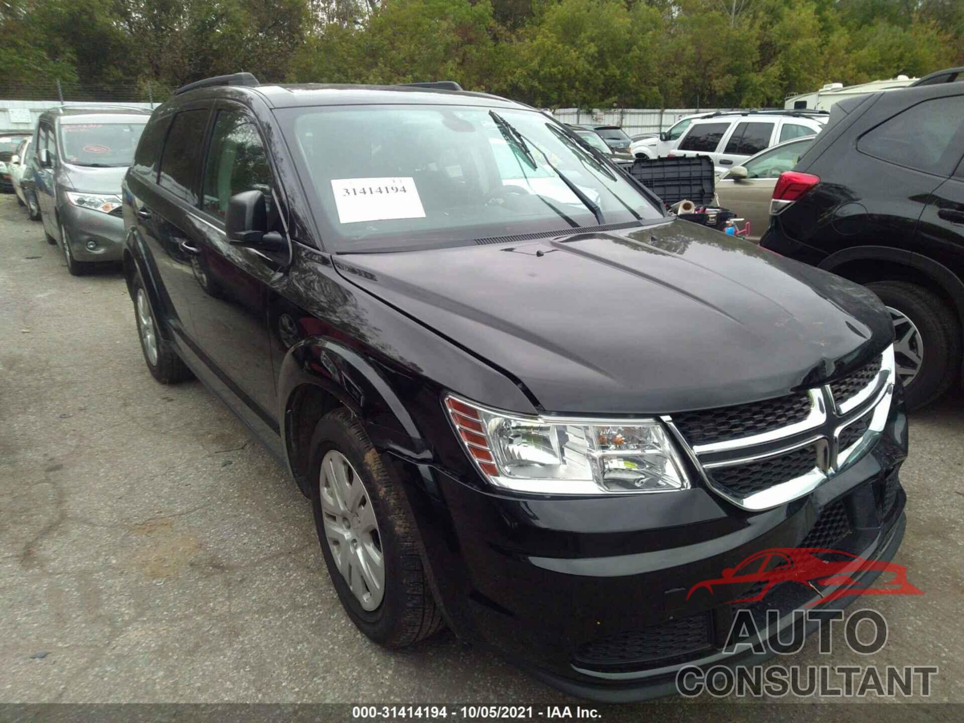 DODGE JOURNEY 2018 - 3C4PDCAB0JT384533