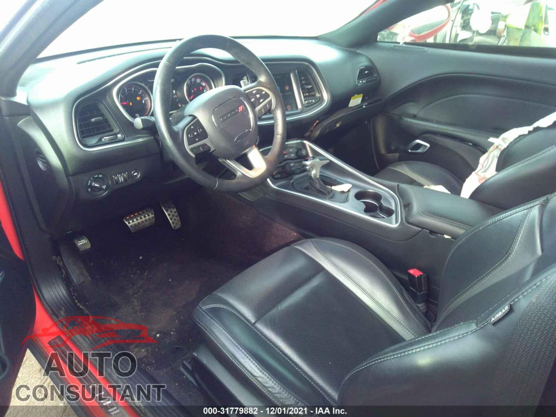 DODGE CHALLENGER 2016 - 2C3CDZAG8GH315883