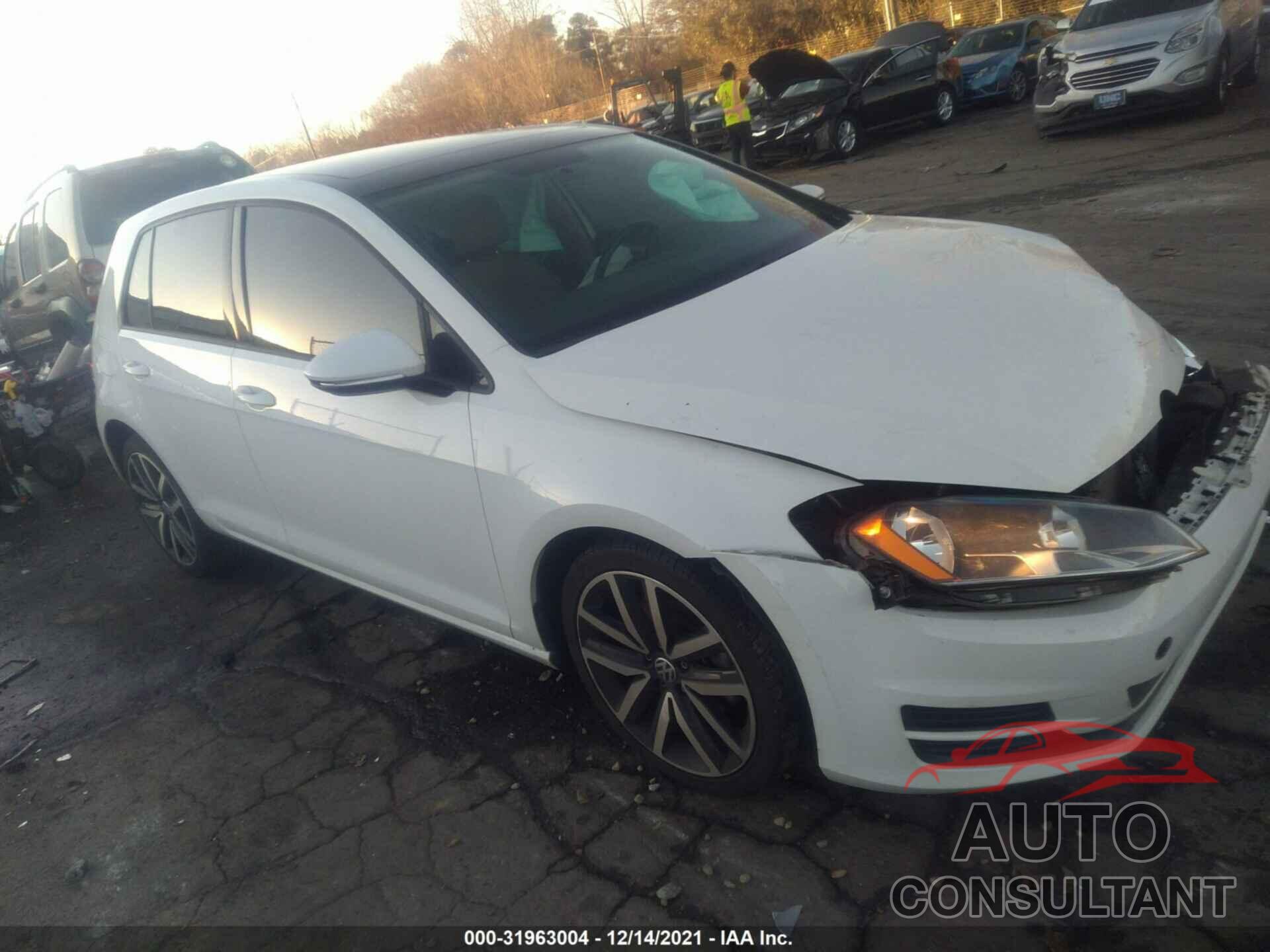 VOLKSWAGEN GOLF 2016 - 3VW217AU3GM017749