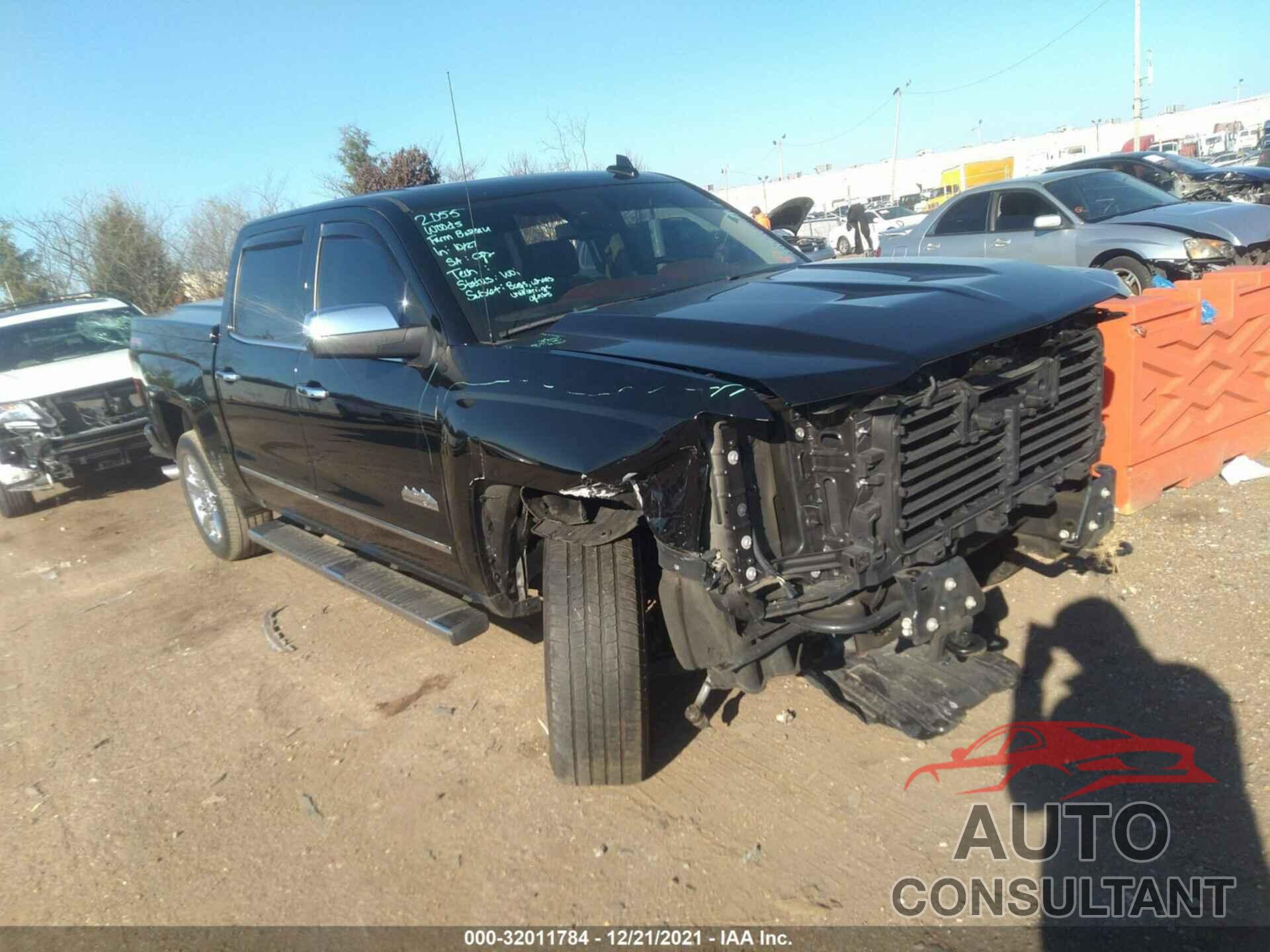 CHEVROLET SILVERADO 1500 2017 - 3GCUKTEJ3HG381509