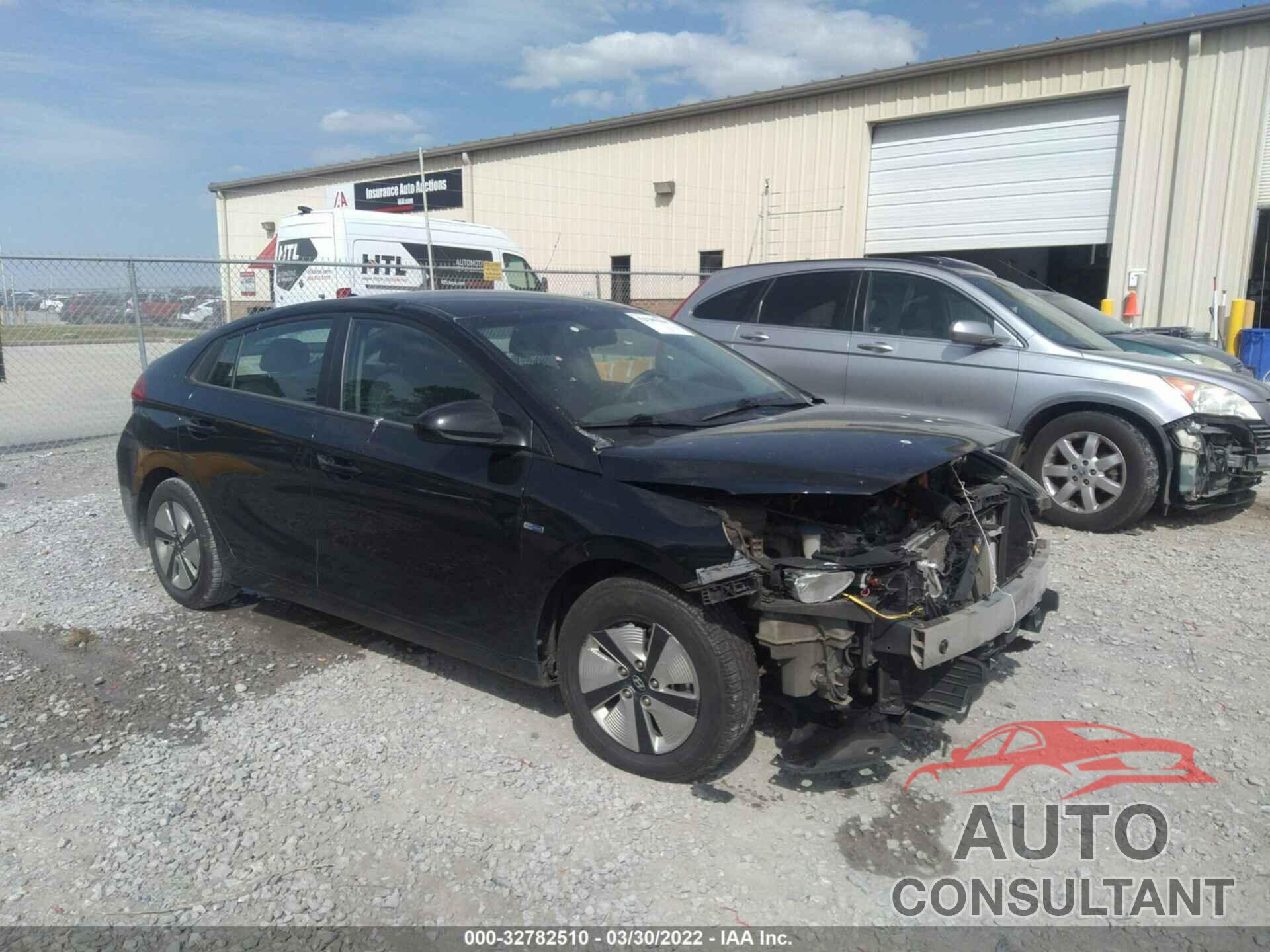 HYUNDAI IONIQ HYBRID 2017 - KMHC65LC2HU027926