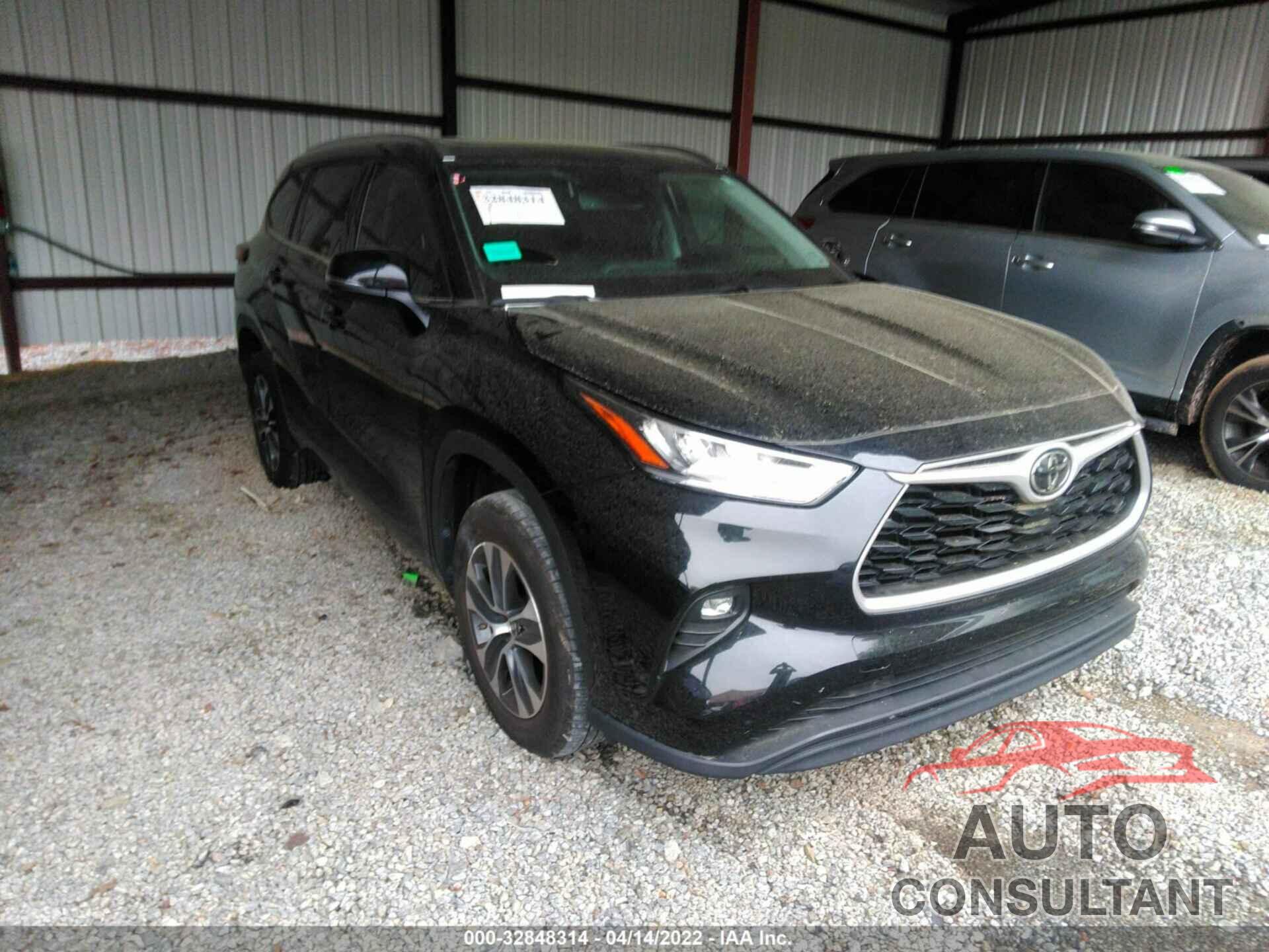 TOYOTA HIGHLANDER 2020 - 5TDGZRAH9LS507624