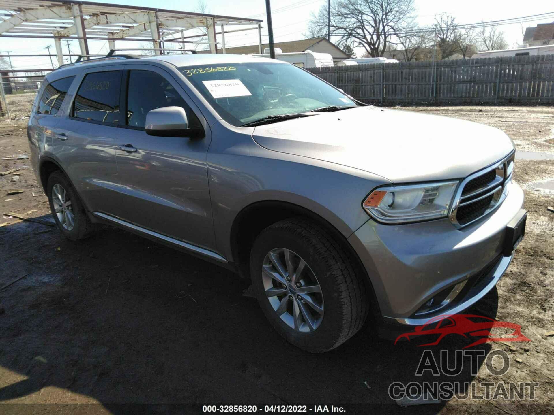 DODGE DURANGO 2017 - 1C4RDJAG2HC879055
