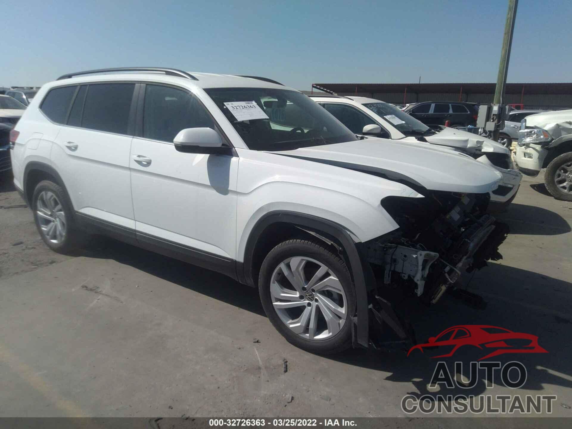 VOLKSWAGEN ATLAS 2021 - 1V2WR2CA3MC550280