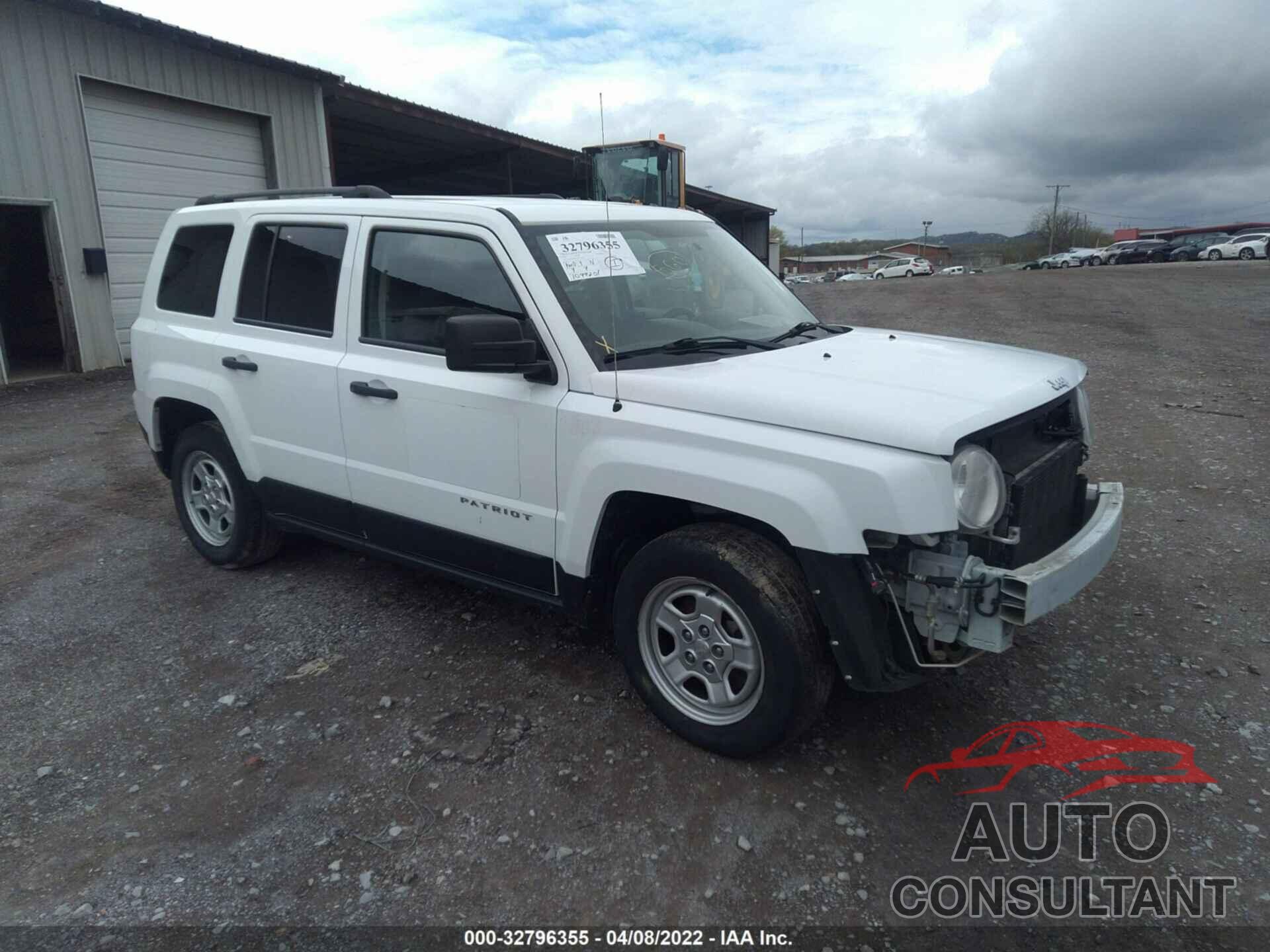 JEEP PATRIOT 2016 - 1C4NJPBB6GD774363