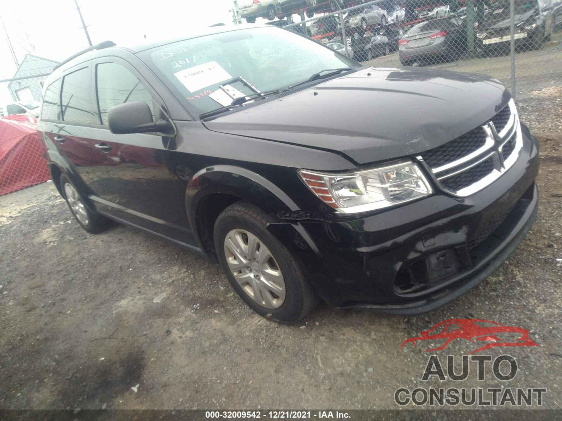 DODGE JOURNEY 2017 - 3C4PDCAB0HT709384