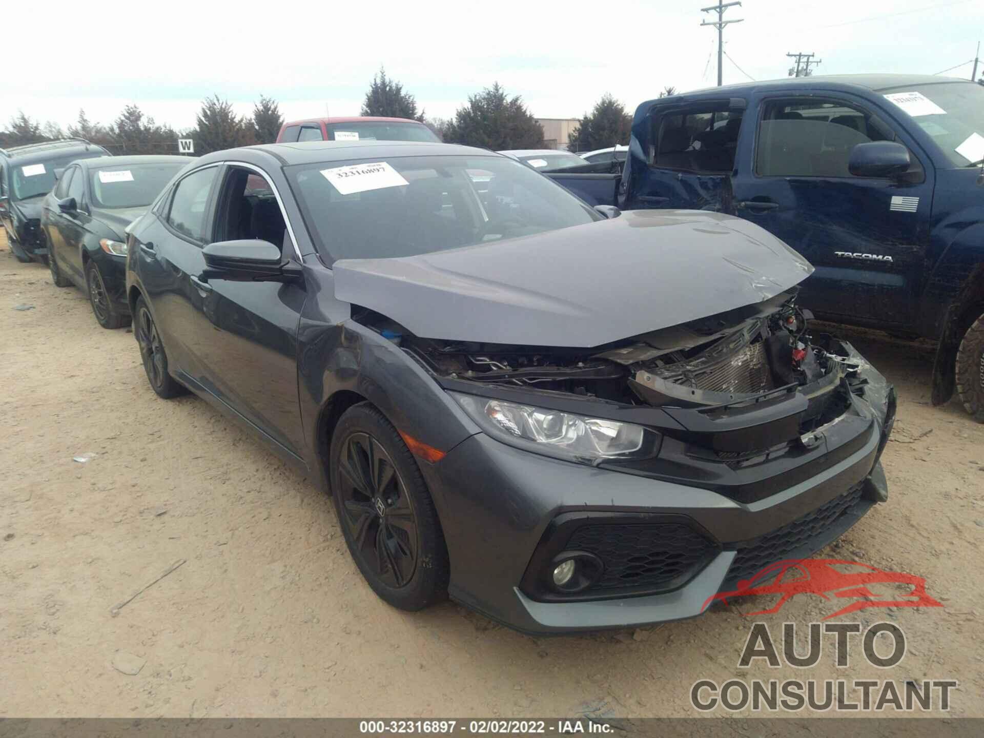 HONDA CIVIC HATCHBACK 2018 - SHHFK7H5XJU237030