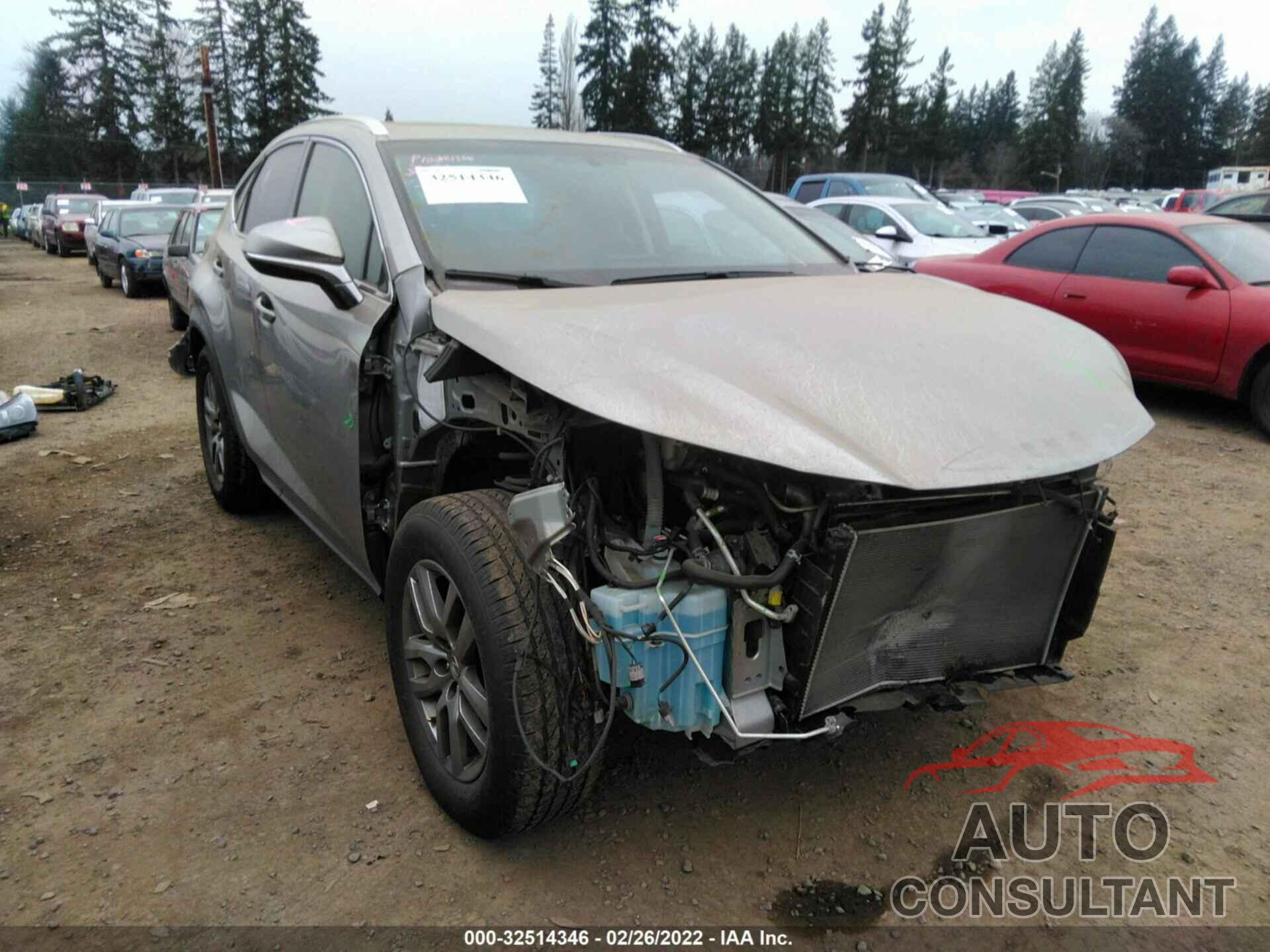 LEXUS NX 200T 2016 - JTJBARBZ4G2050384