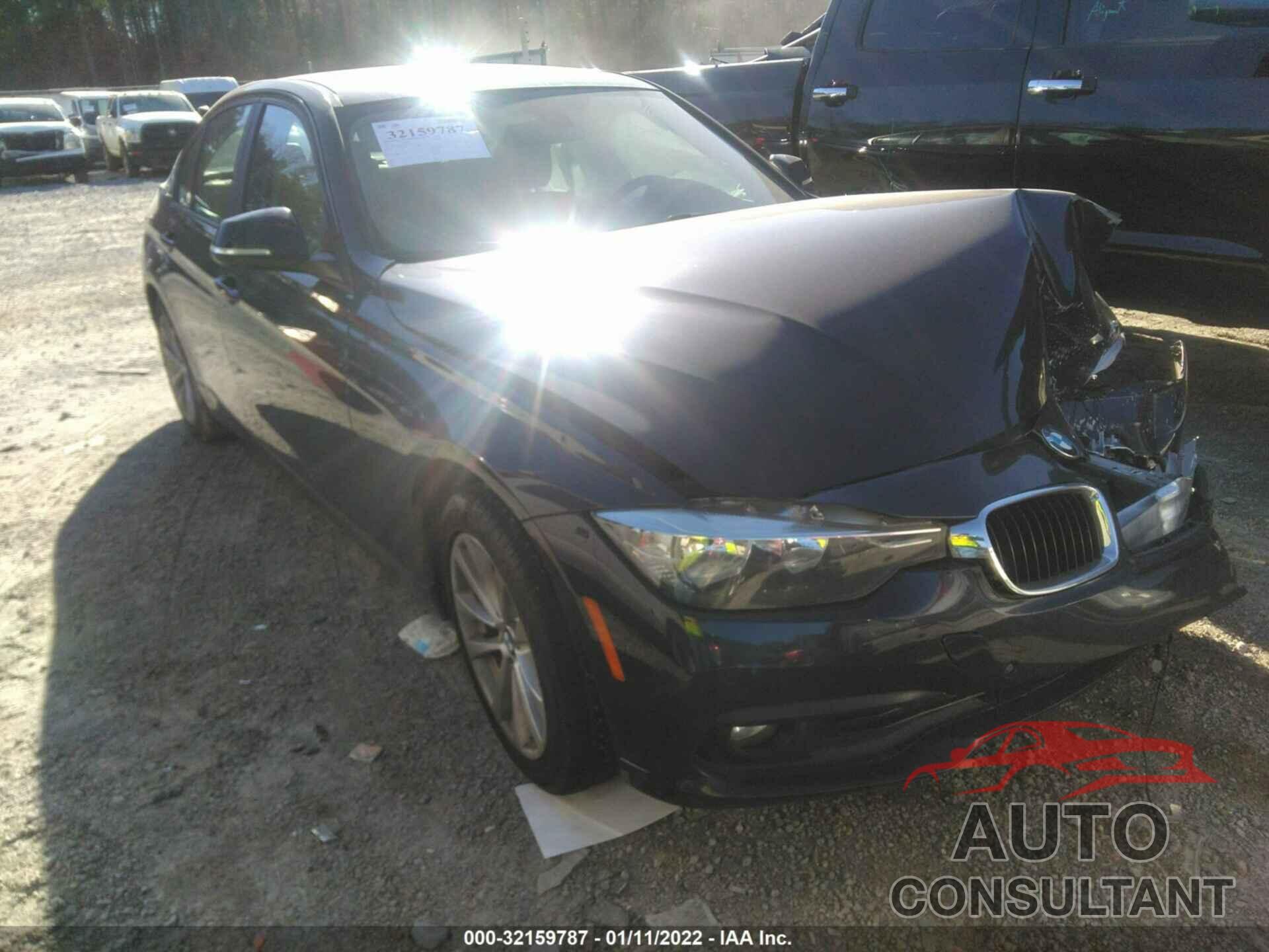 BMW 3 SERIES 2017 - WBA8A9C5XHK620329