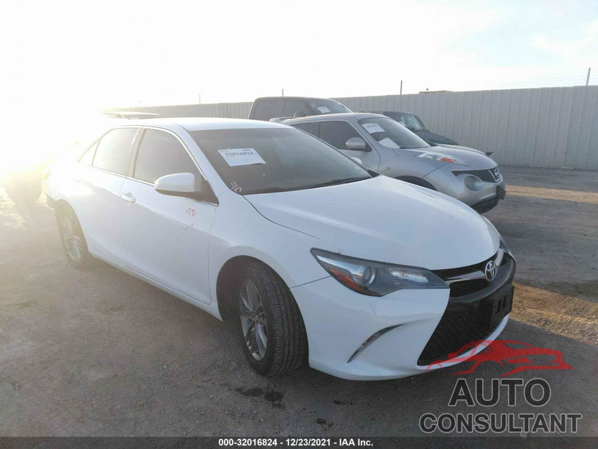 TOYOTA CAMRY 2017 - 4T1BF1FK6HU750606