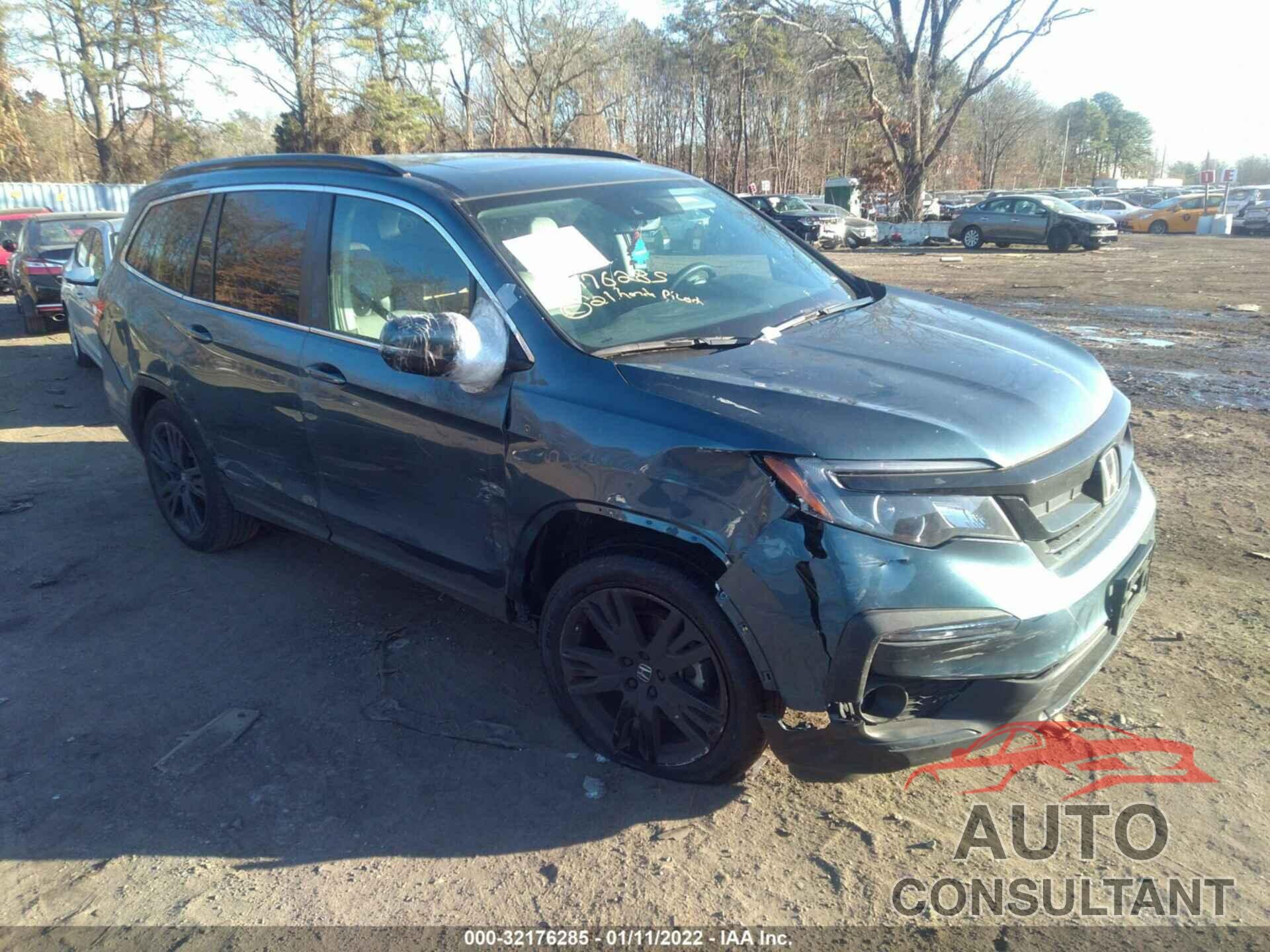HONDA PILOT 2021 - 5FNYF6H22MB059276