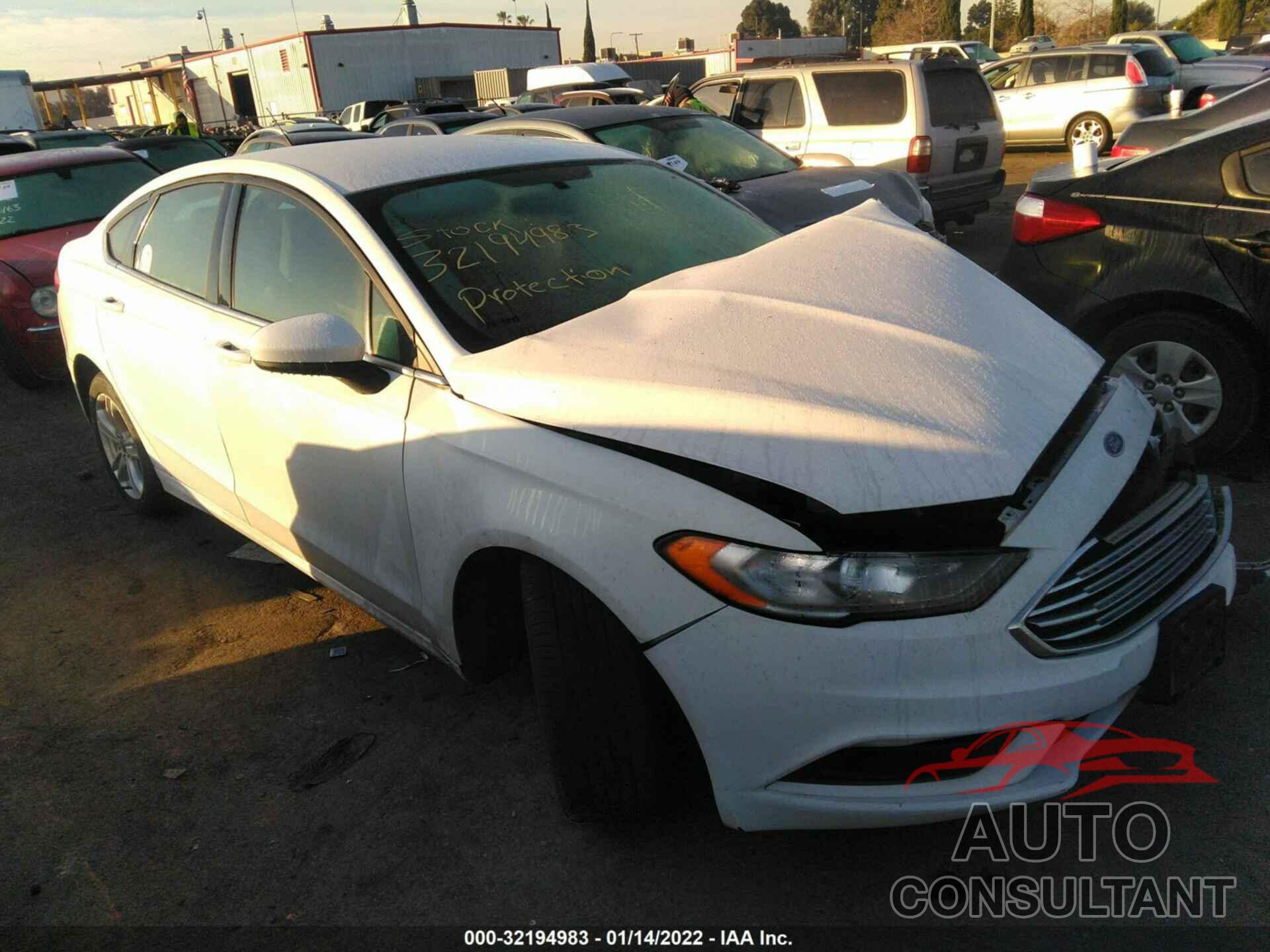 FORD FUSION HYBRID 2018 - 3FA6P0LU5JR172522