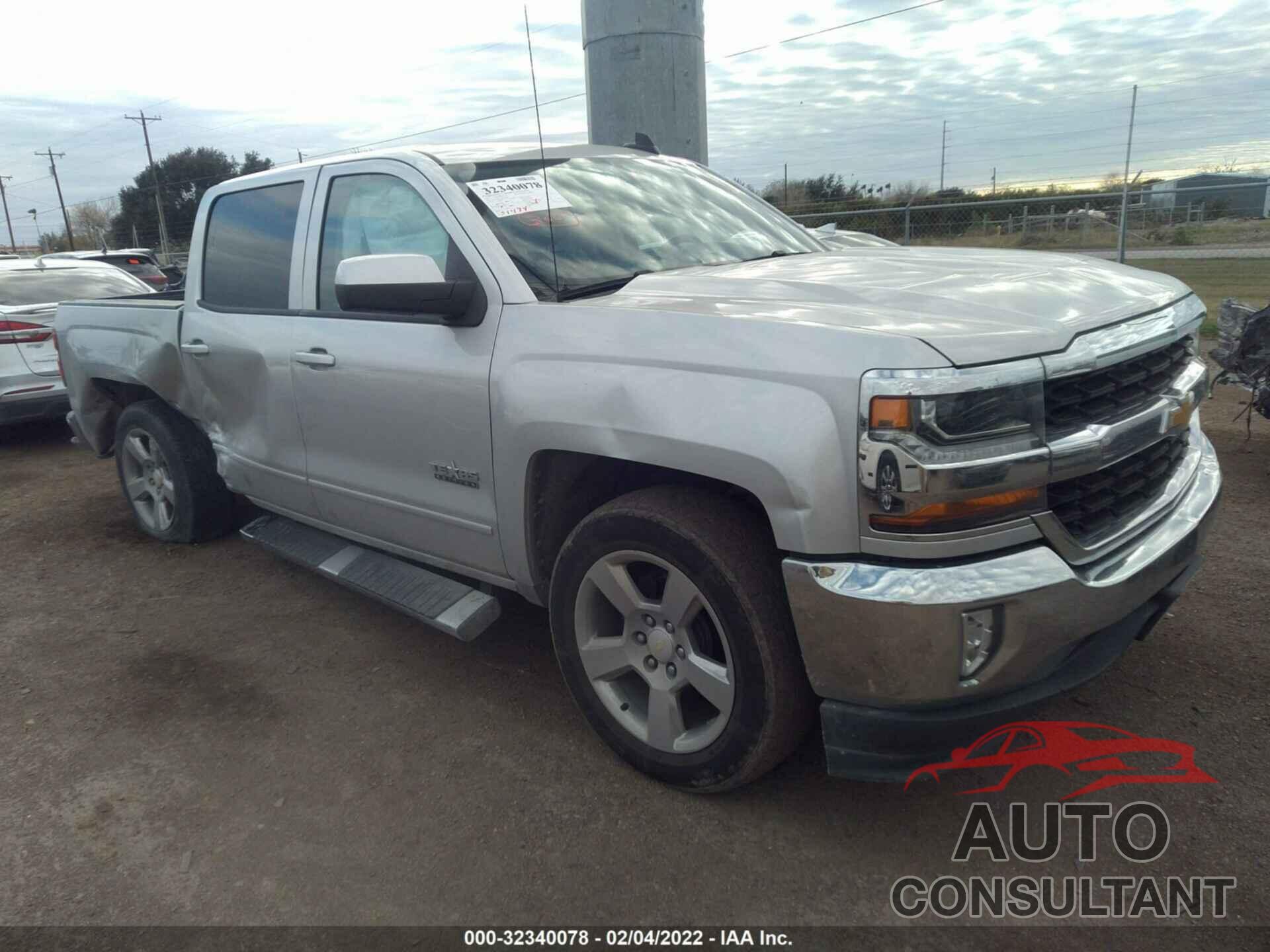 CHEVROLET SILVERADO 1500 2018 - 3GCPCRECXJG196927
