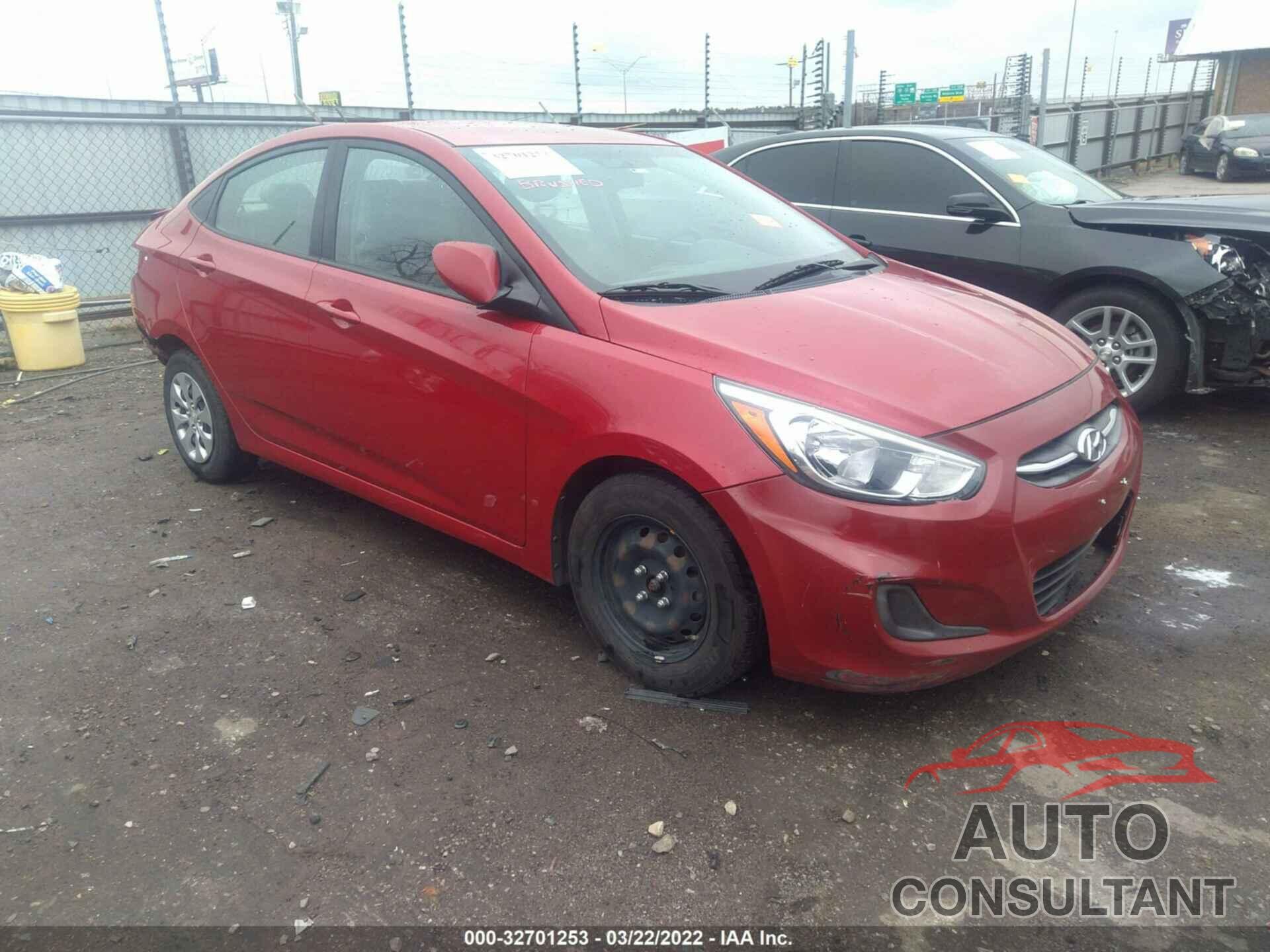 HYUNDAI ACCENT 2017 - KMHCT4AE9HU300867