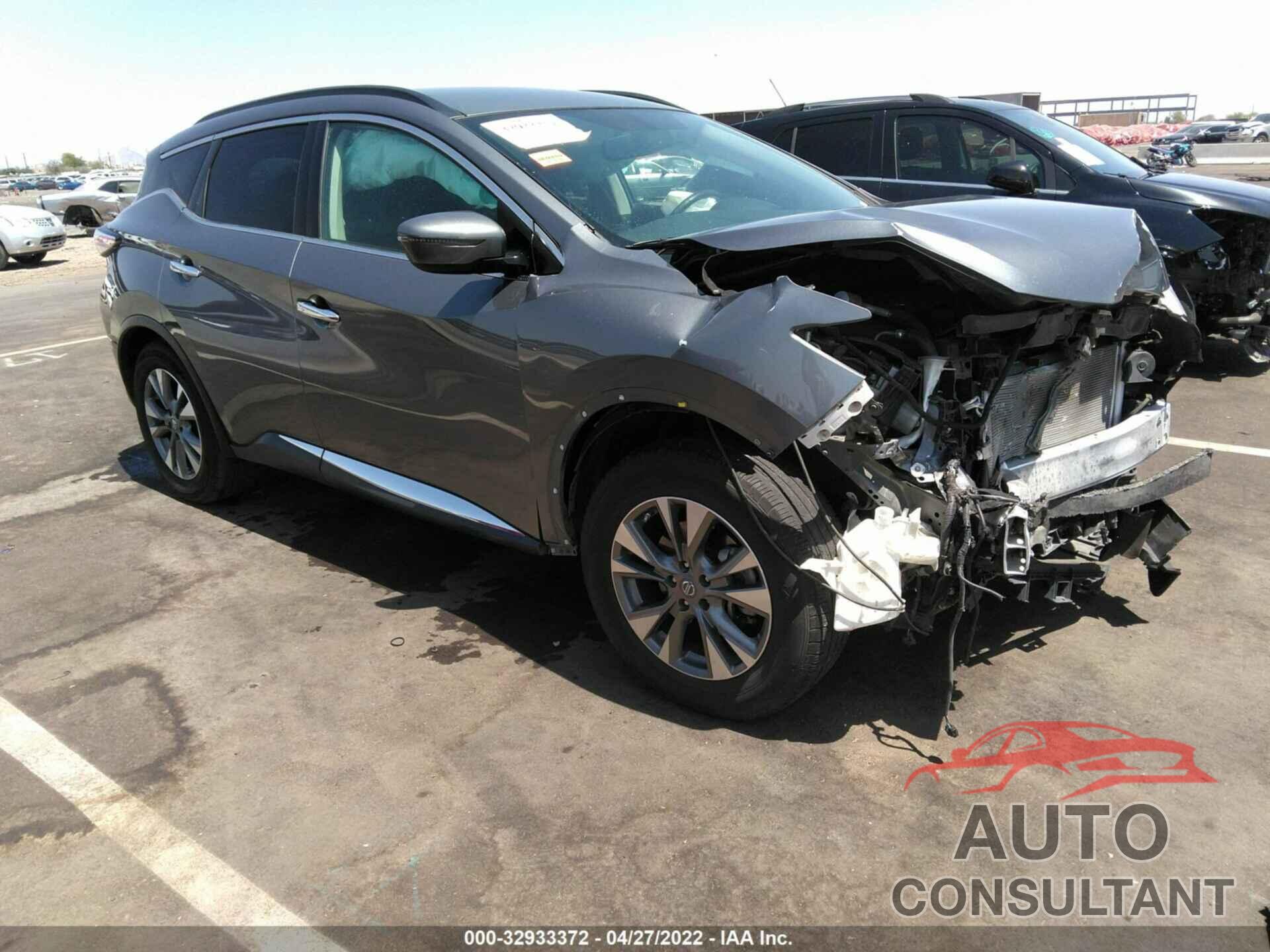 NISSAN MURANO 2018 - 5N1AZ2MH9JN157676