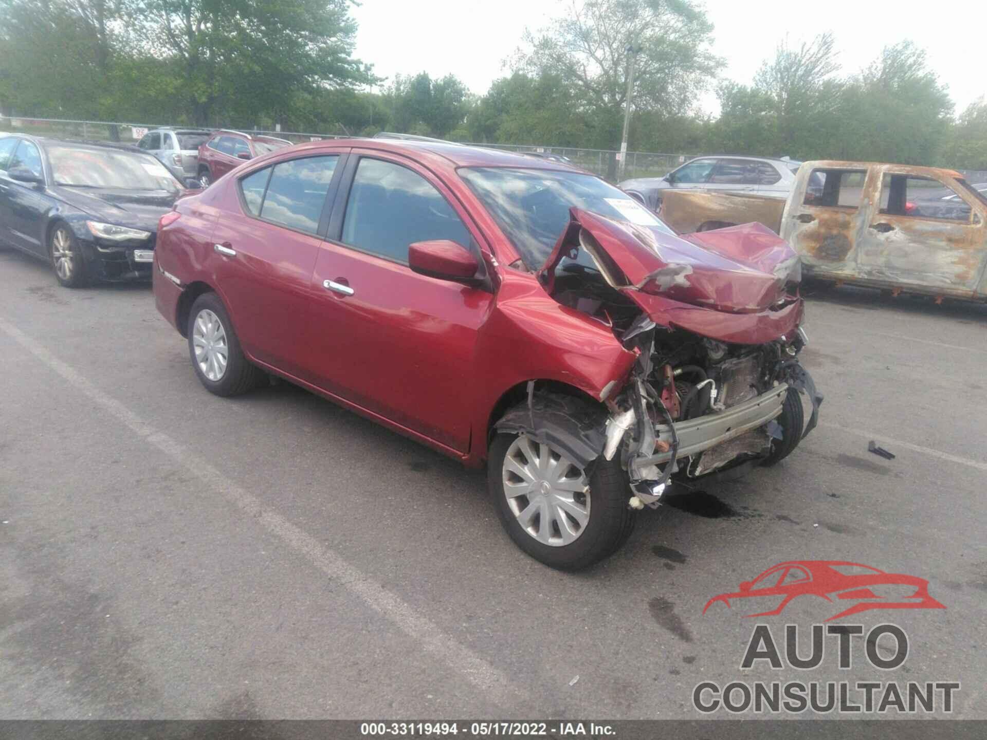 NISSAN VERSA 2016 - 3N1CN7AP2GL878502