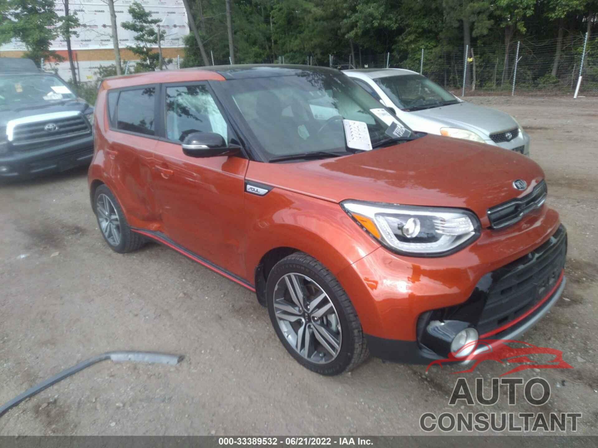 KIA SOUL 2018 - KNDJX3AA4J7545541