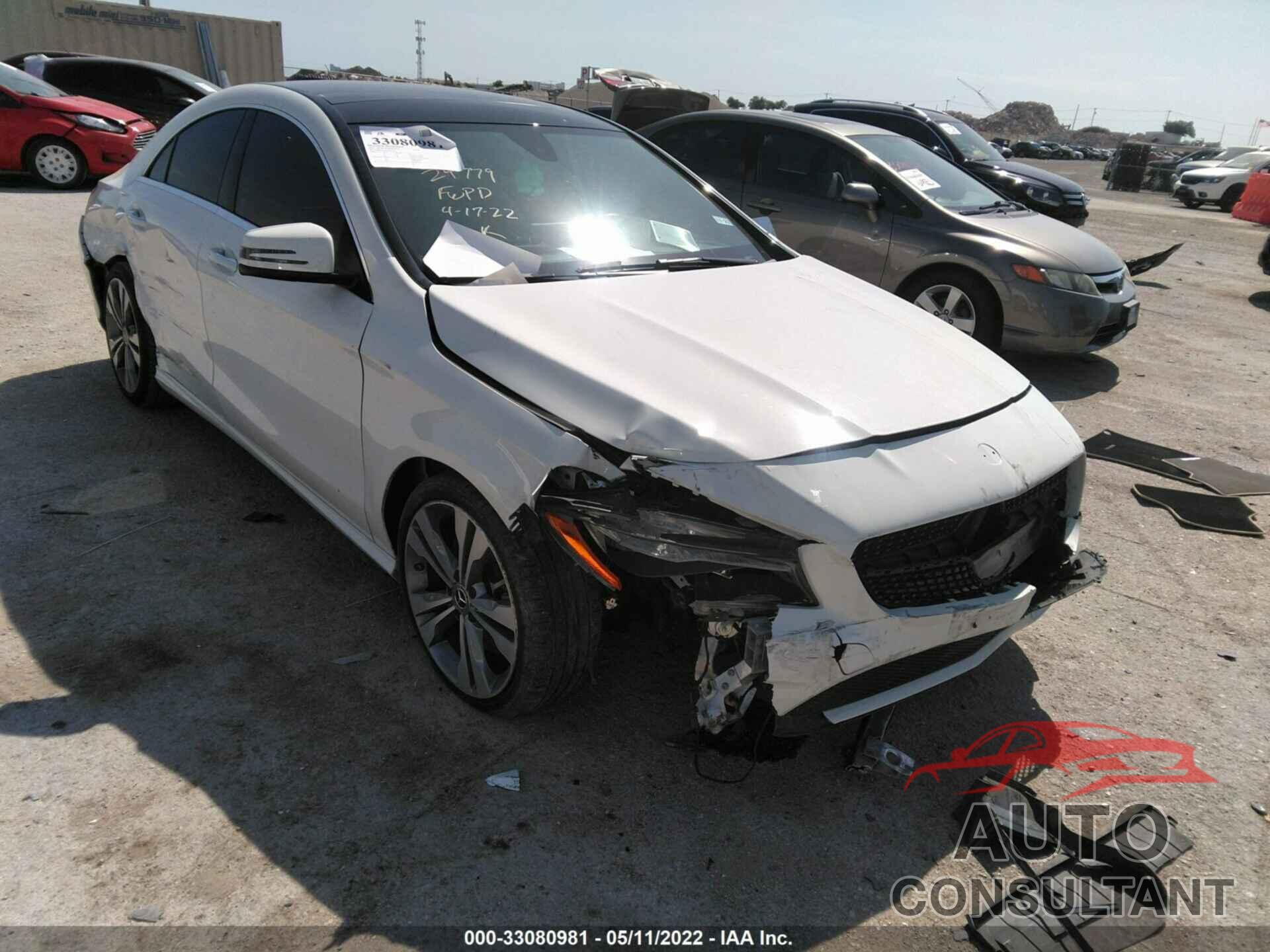 MERCEDES-BENZ CLA 2018 - WDDSJ4EBXJN542983