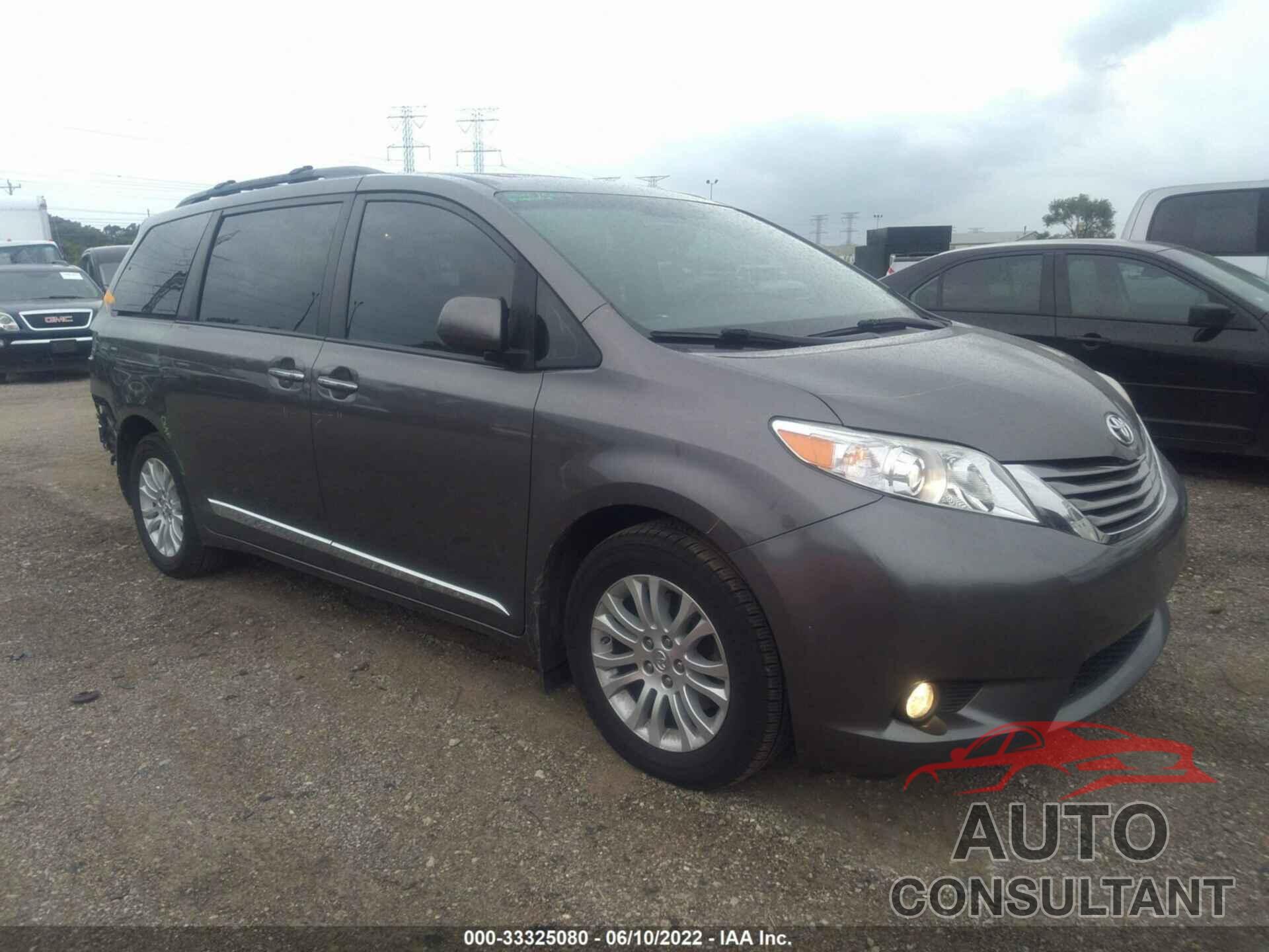 TOYOTA SIENNA 2017 - 5TDYZ3DCXHS821968