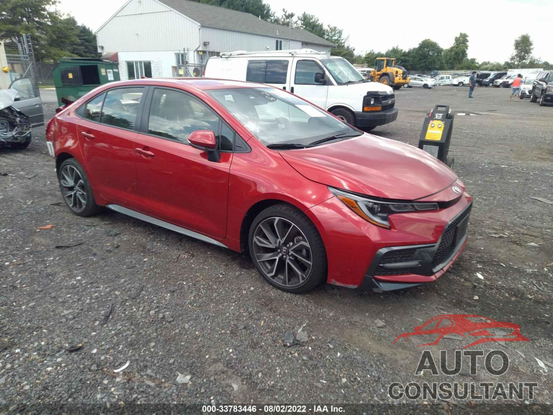 TOYOTA COROLLA 2021 - JTDS4MCE7MJ057534