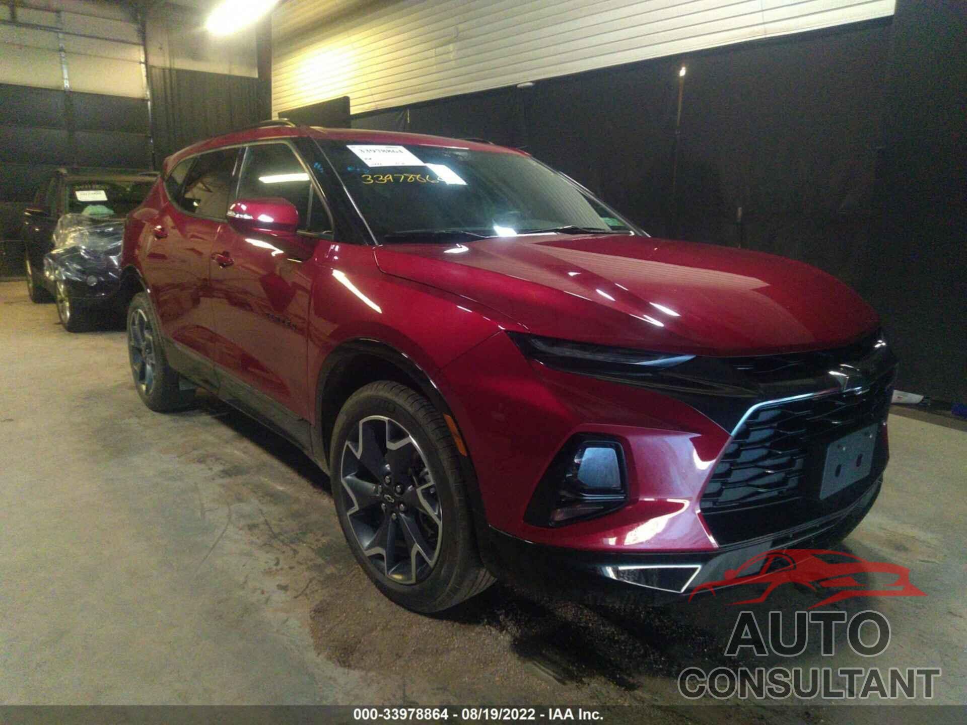 CHEVROLET BLAZER 2021 - 3GNKBKRS7MS530913