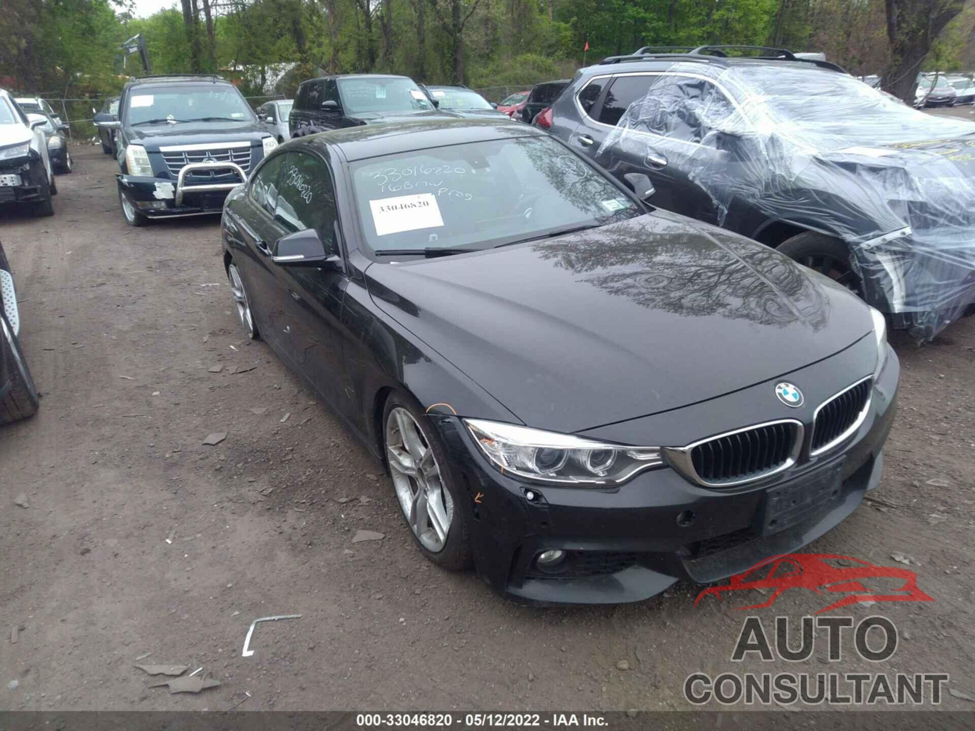 BMW 4 SERIES 2016 - WBA3R5C5XGK373419