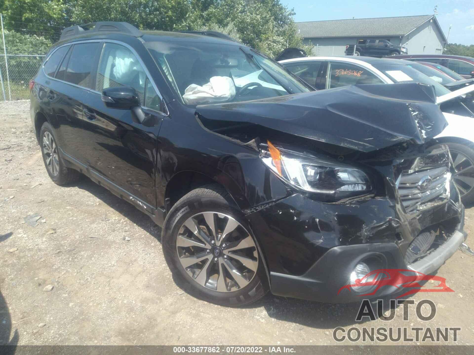 SUBARU OUTBACK 2016 - 4S4BSBJC4G3204411