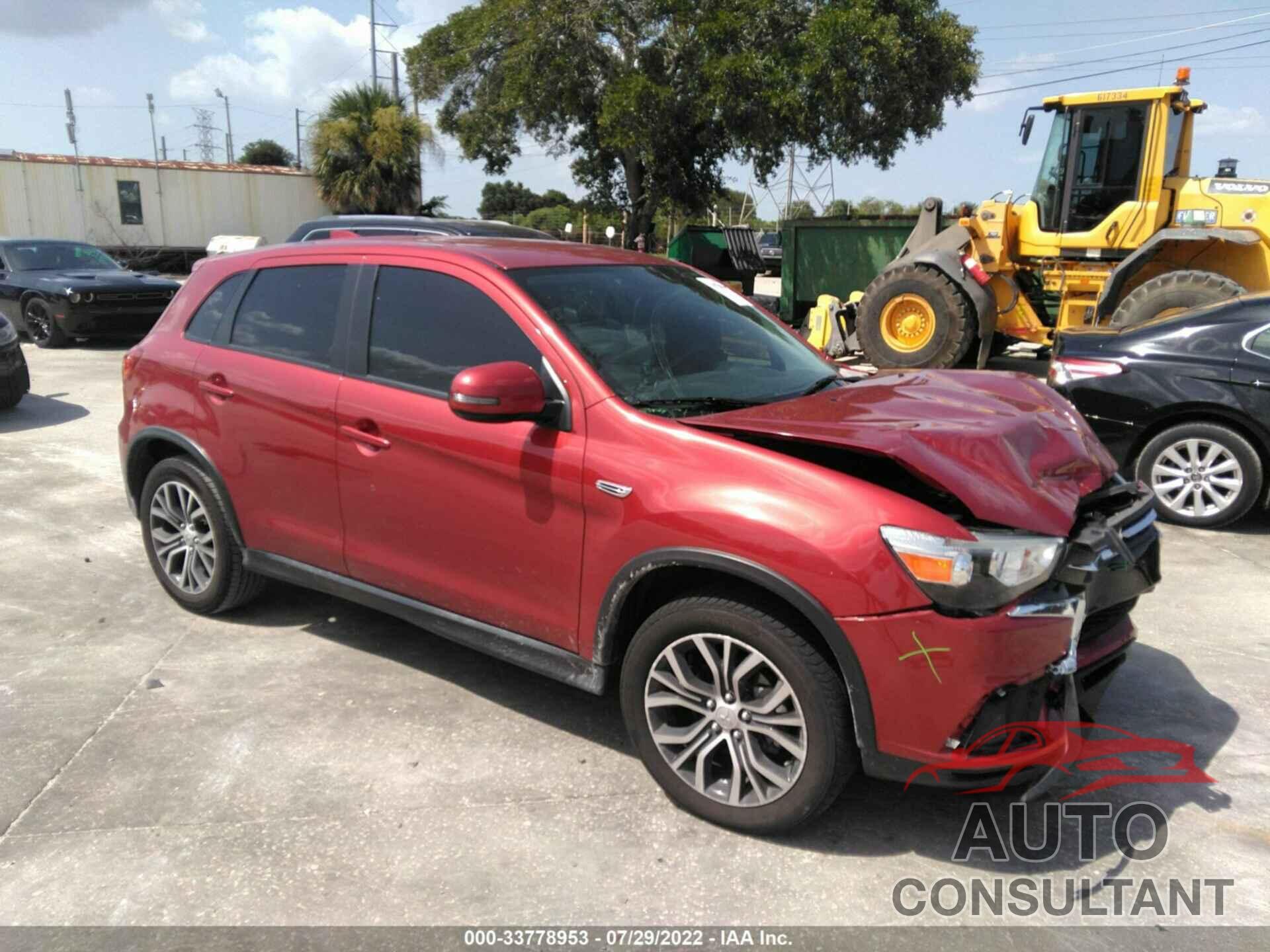 MITSUBISHI OUTLANDER SPORT 2019 - JA4AP3AU8KU034034