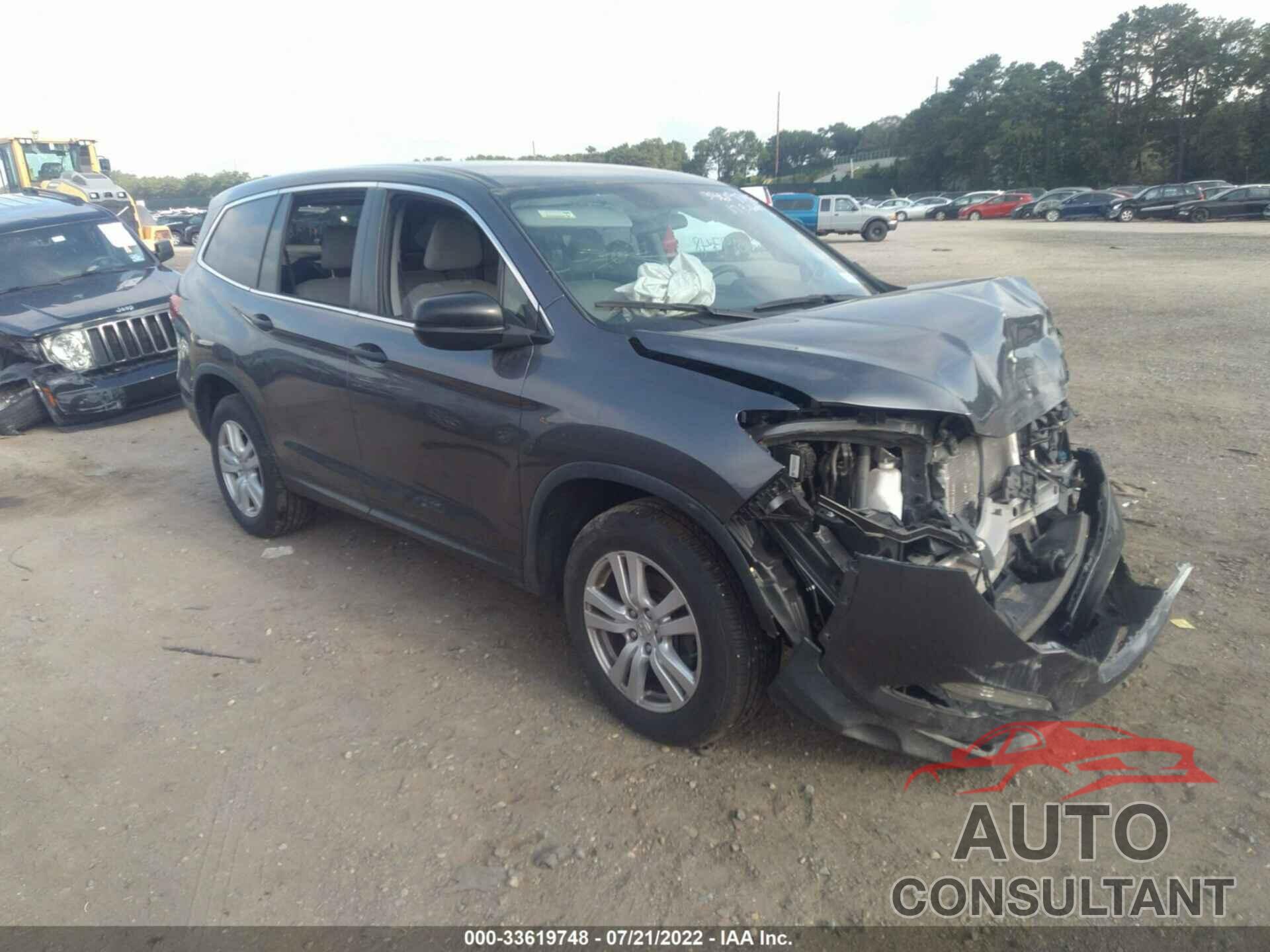 HONDA PILOT 2017 - 5FNYF6H19HB002103